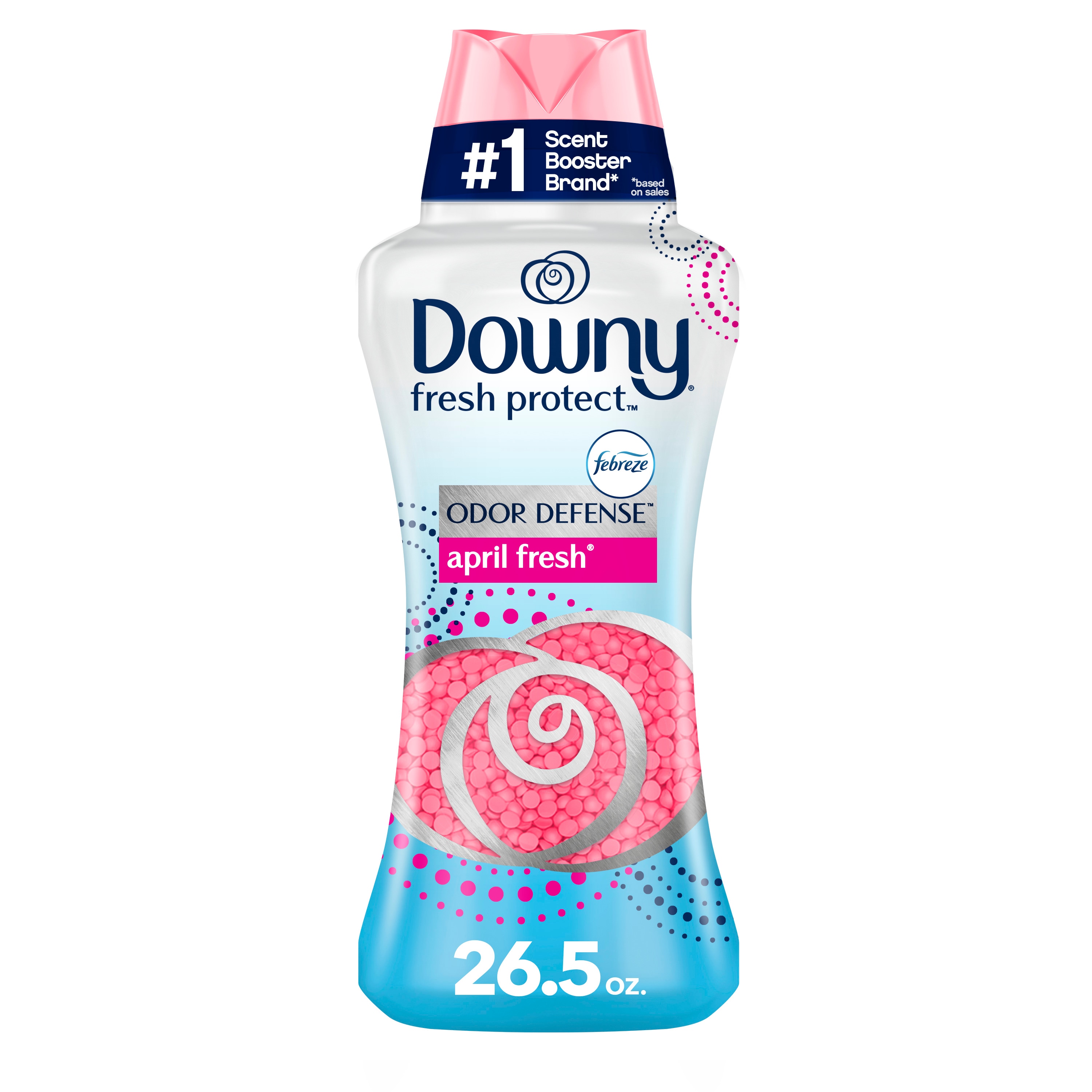 Downy Unstoppables In-Wash Scent Booster Beads, Fresh 4.3 oz. lot of 2