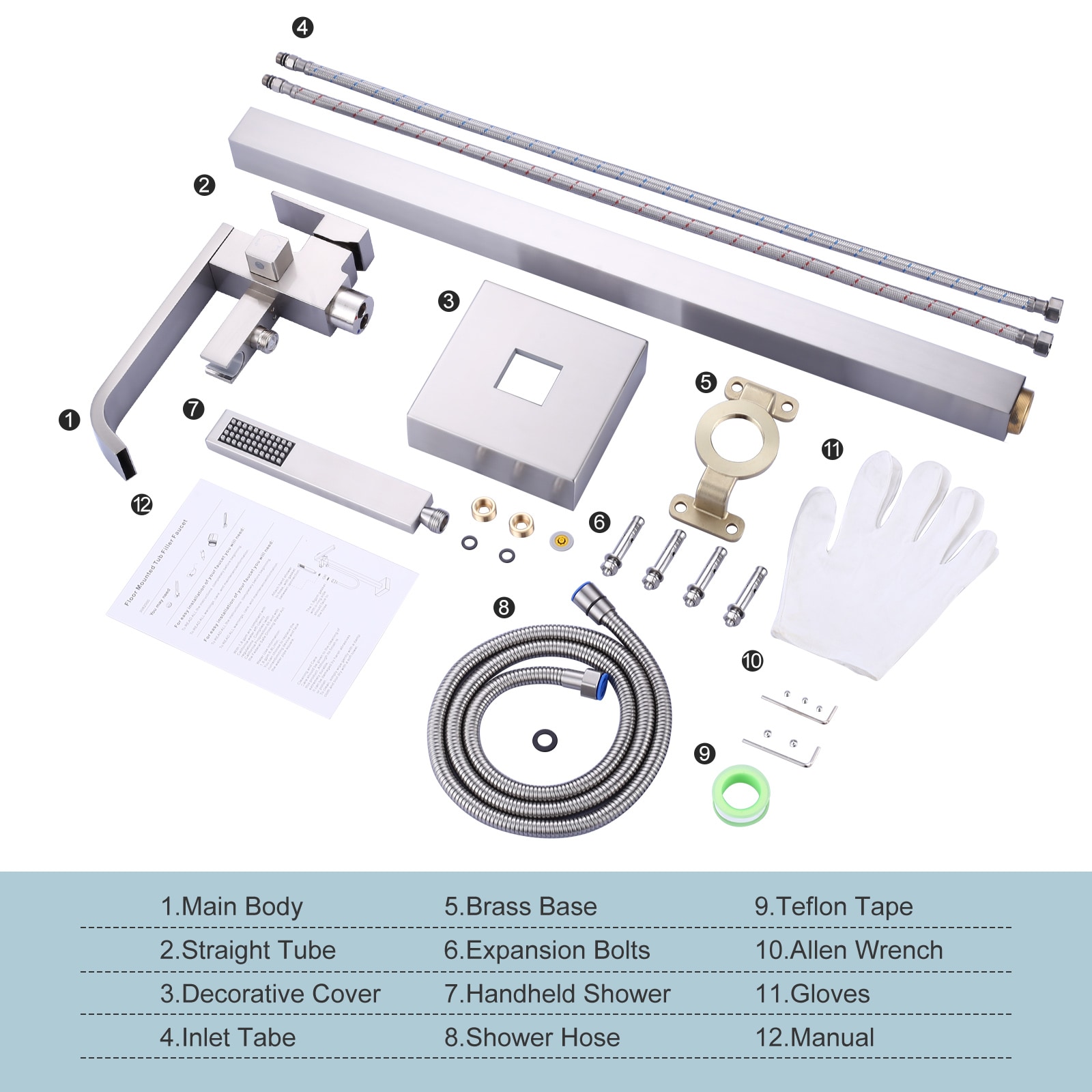 WOWOW 3082100 Roman-Tub-Faucets - View #6