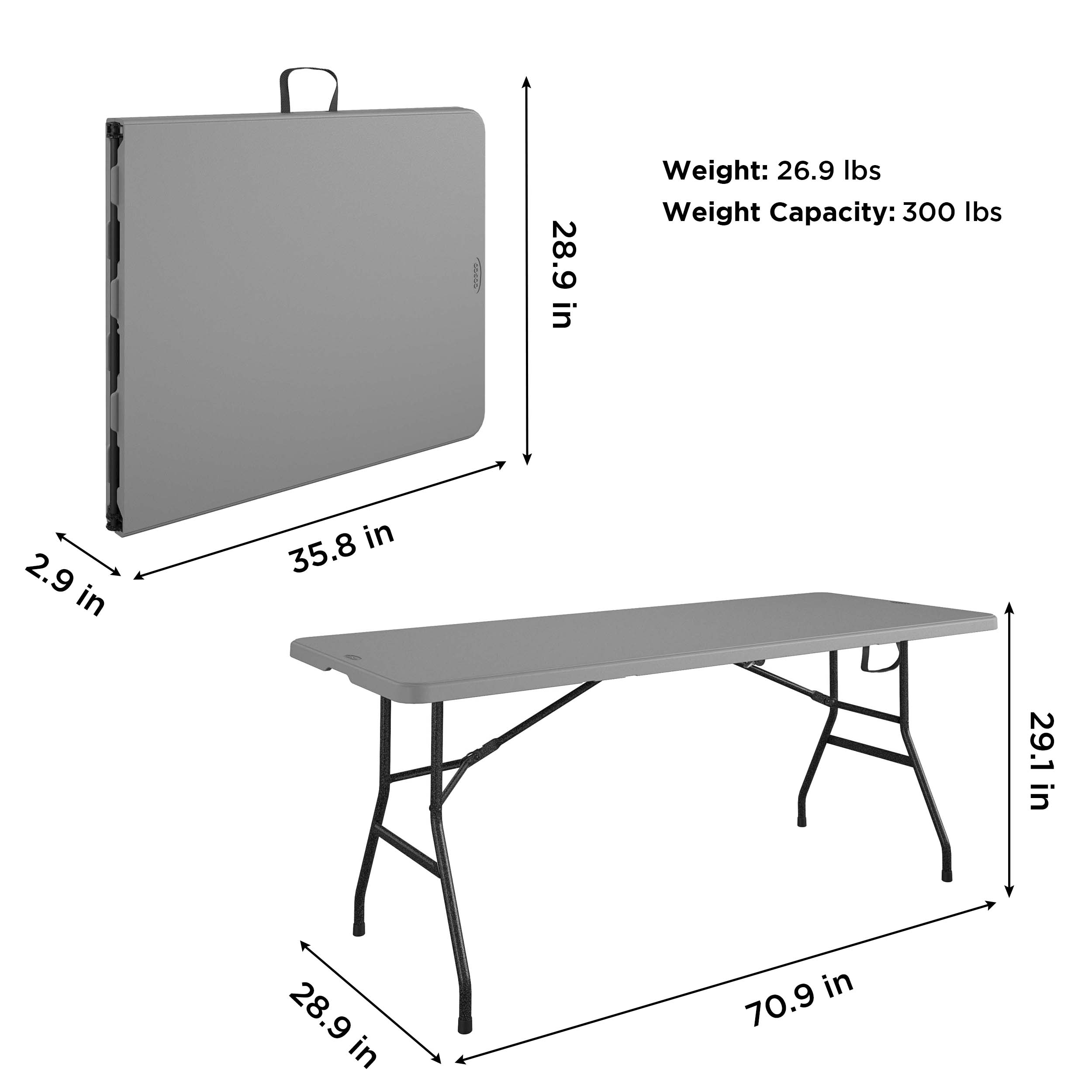 Cosco 14665DGR1E Folding-Tables - View #5