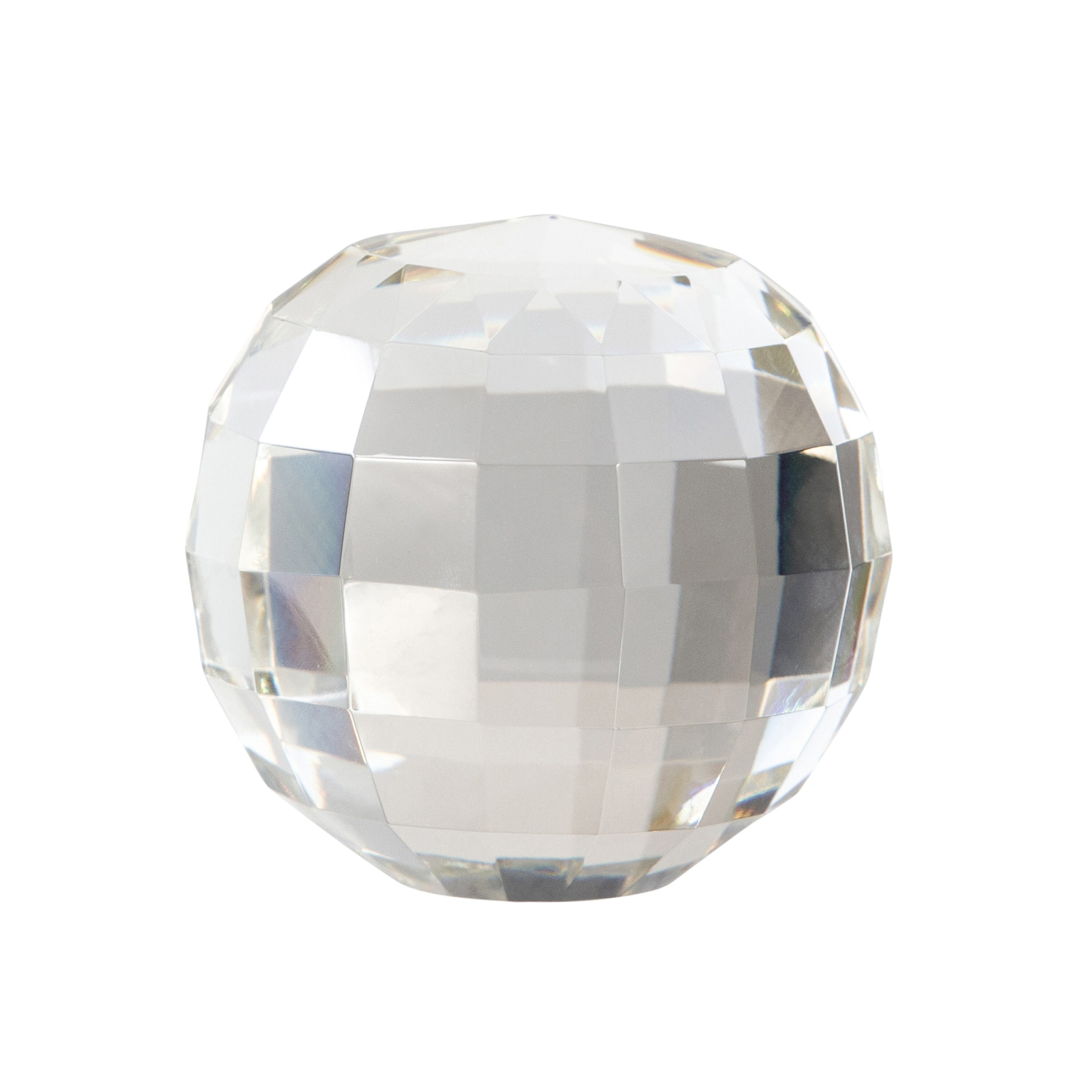 Sagebrook Home 15384-02 Clear Glass Modern Sculpture