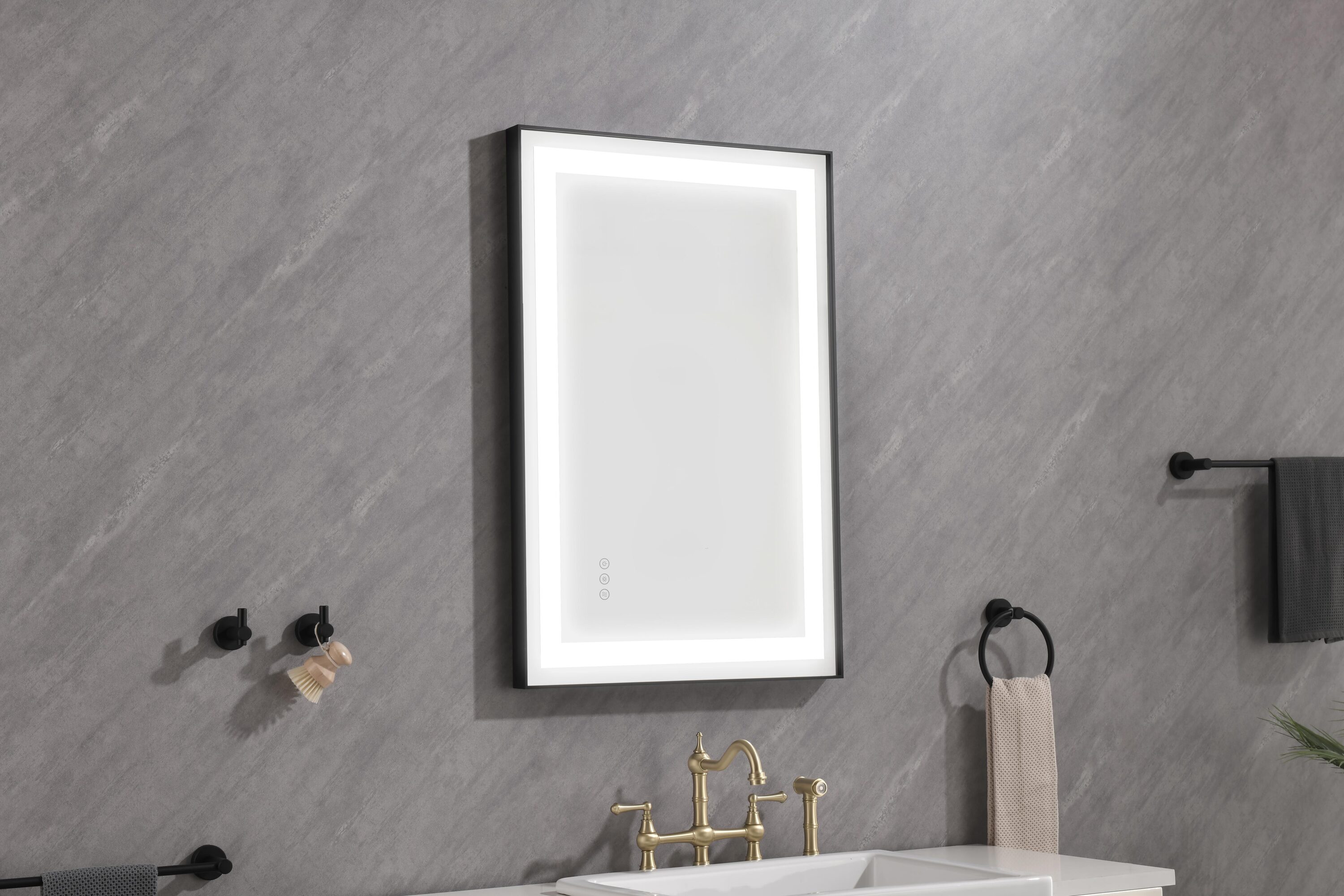 Vacolite KP-931HB Framed-Bath-Mirrors - View #8