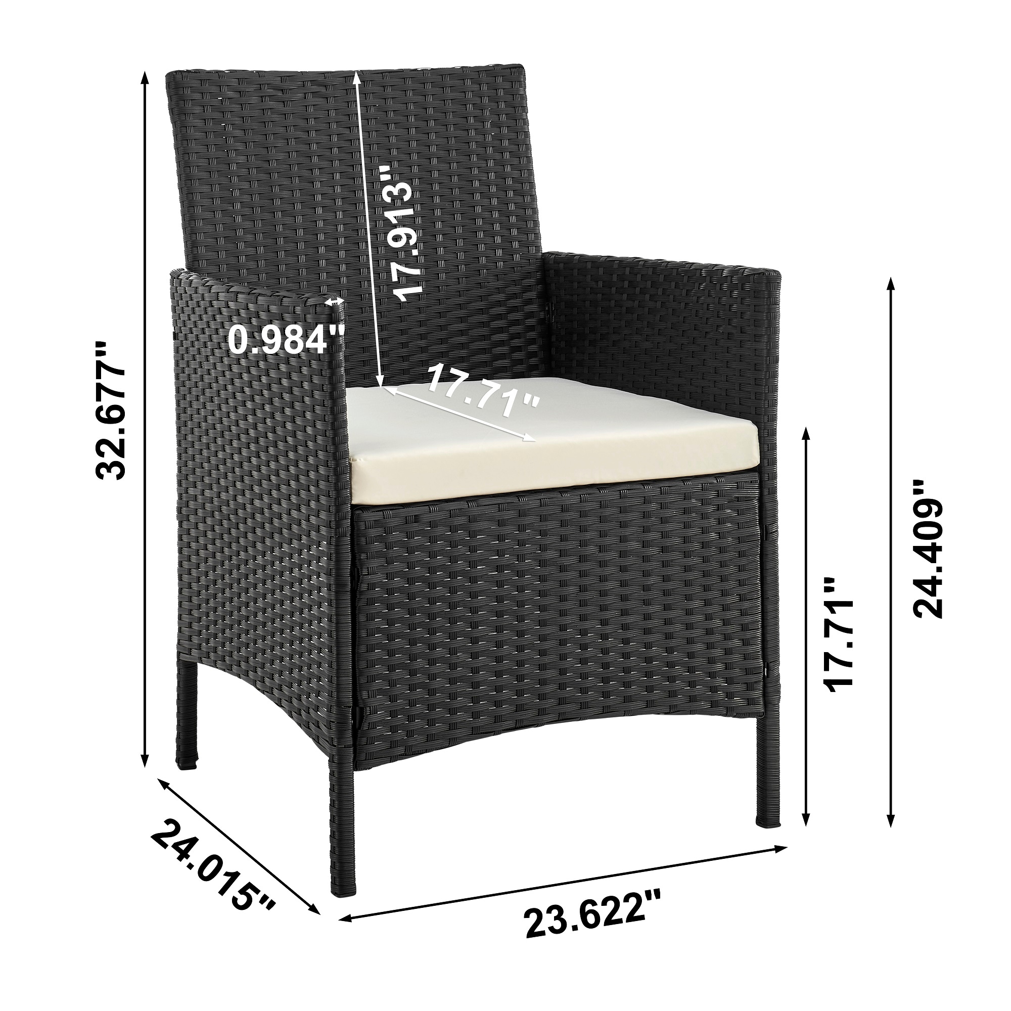 Manhattan Comfort OD-CV008-CR Patio-Conversation-Sets - View #4