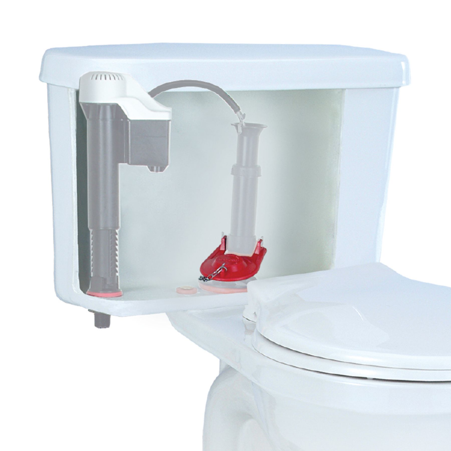 Korky Flush Valve Repair Kit 2-in Rubber Toilet Flapper Repair Kit For Universal