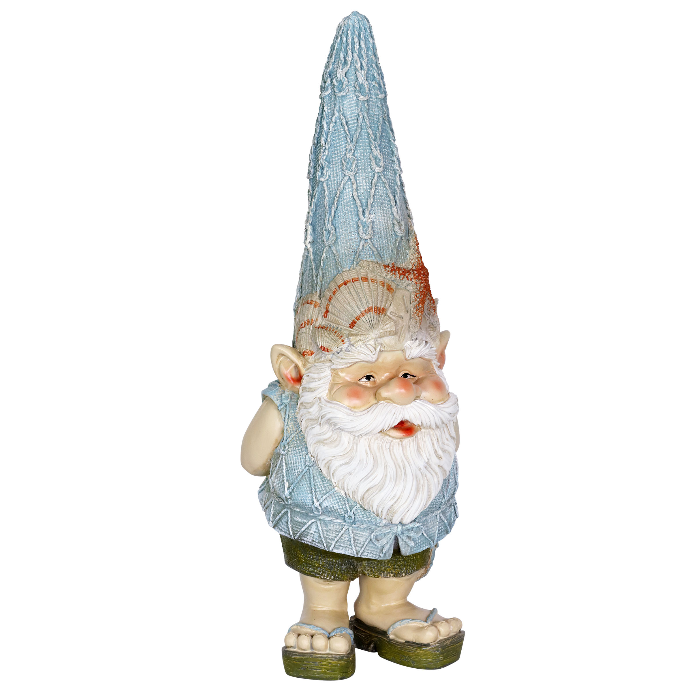 Exhart 16.02-in H x 5.98-in W Multiple Colors/Finishes Gnome Garden ...