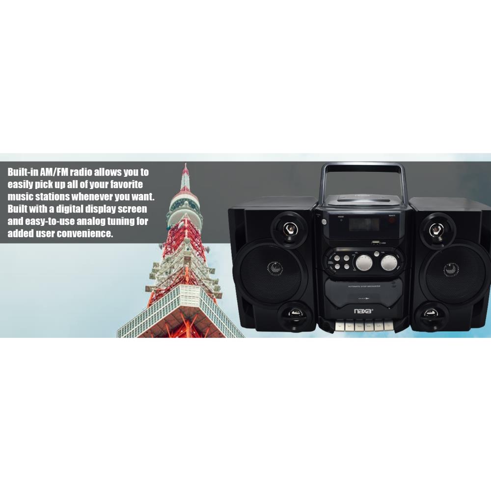 Naxa 84977690M Boomboxes-Radios - View #2