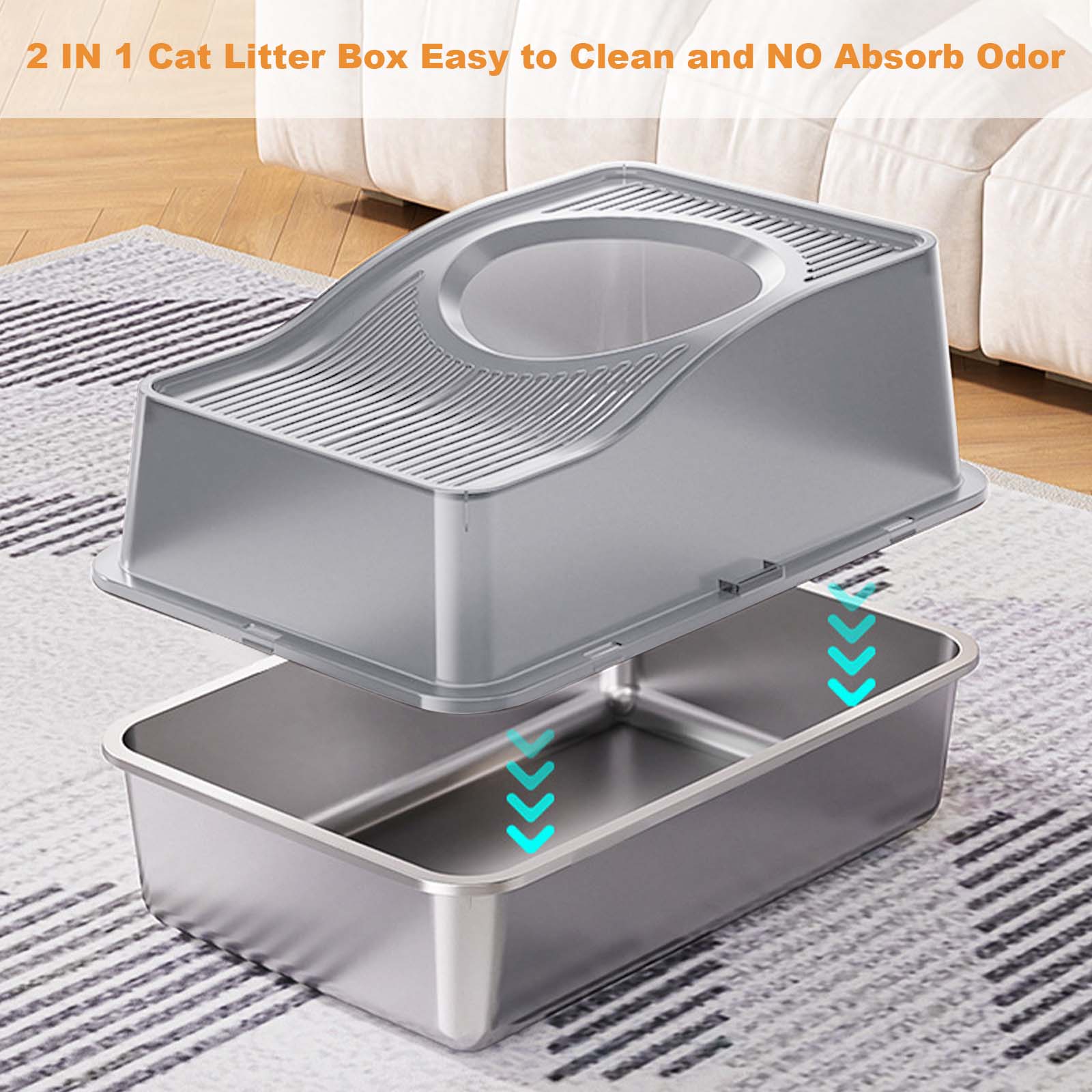 Qeetex NL-PPS-335DP8AX Litter-Boxes - View #3