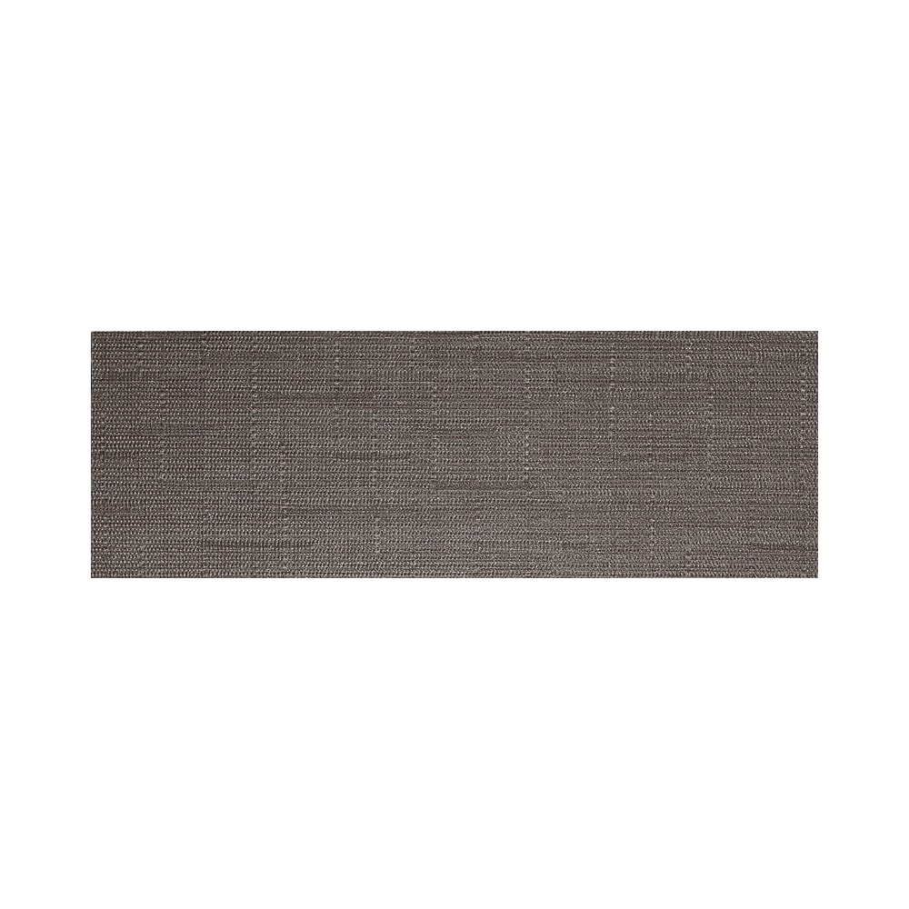 American Olean Infusion Black Fabric Thru Body Porcelain Bullnose Tile (4-in x 12-in)