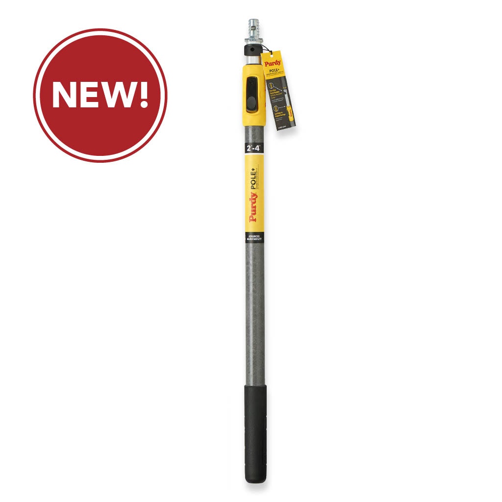Purdy 2-ft to 4-ft Pole+ Telescoping Fiberglass Extension Pole #14P240024