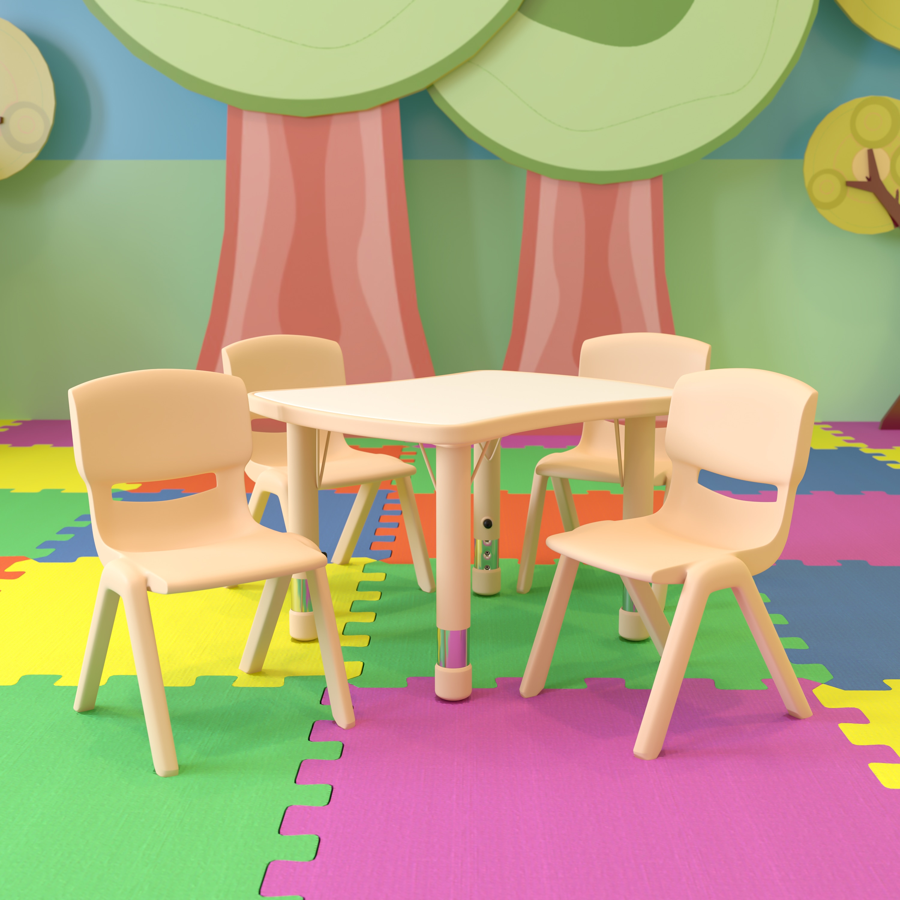 Flash Furniture 889142529828 Kids-Play-Tables - View #2