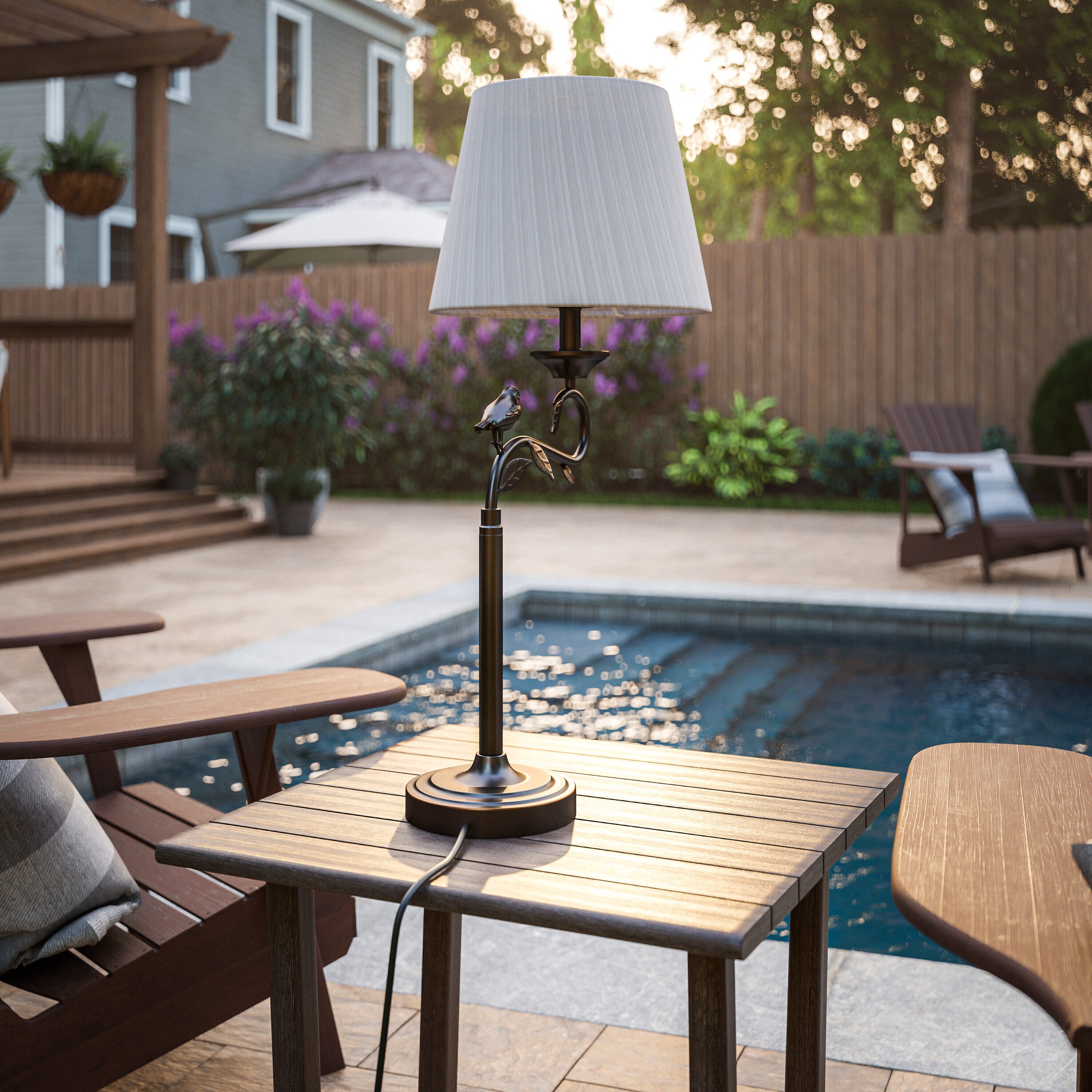 waterproof outdoor table lamp