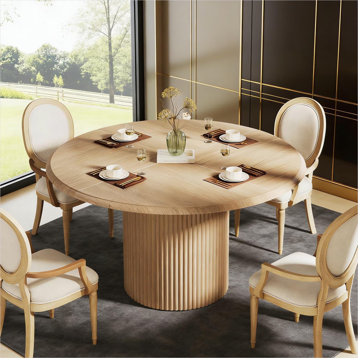 FlowLuxe VULQSL6O3IQQ Dining-Tables - View #5