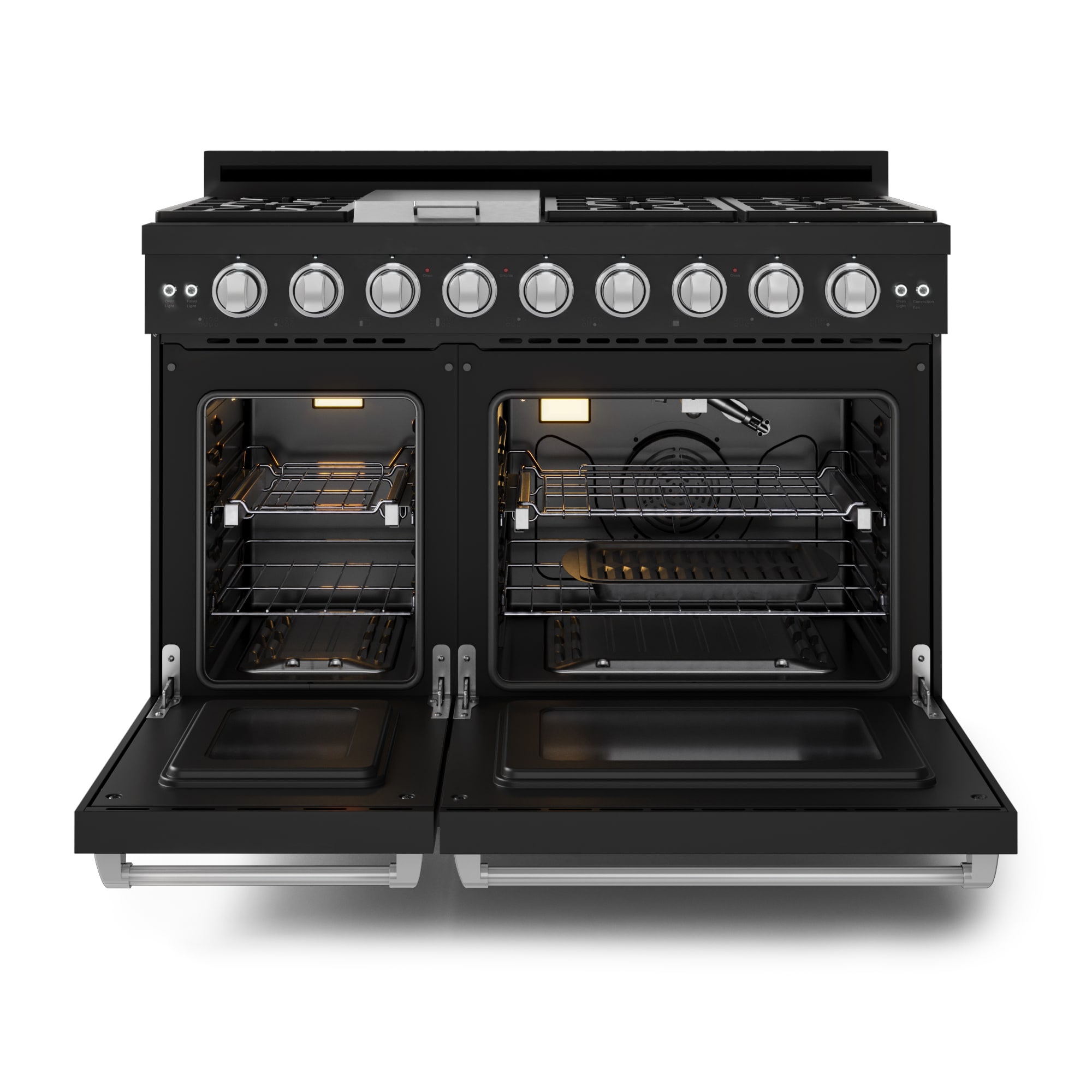 Thor Kitchen RSG48EB-SS Double-Oven-Gas-Ranges - View #4