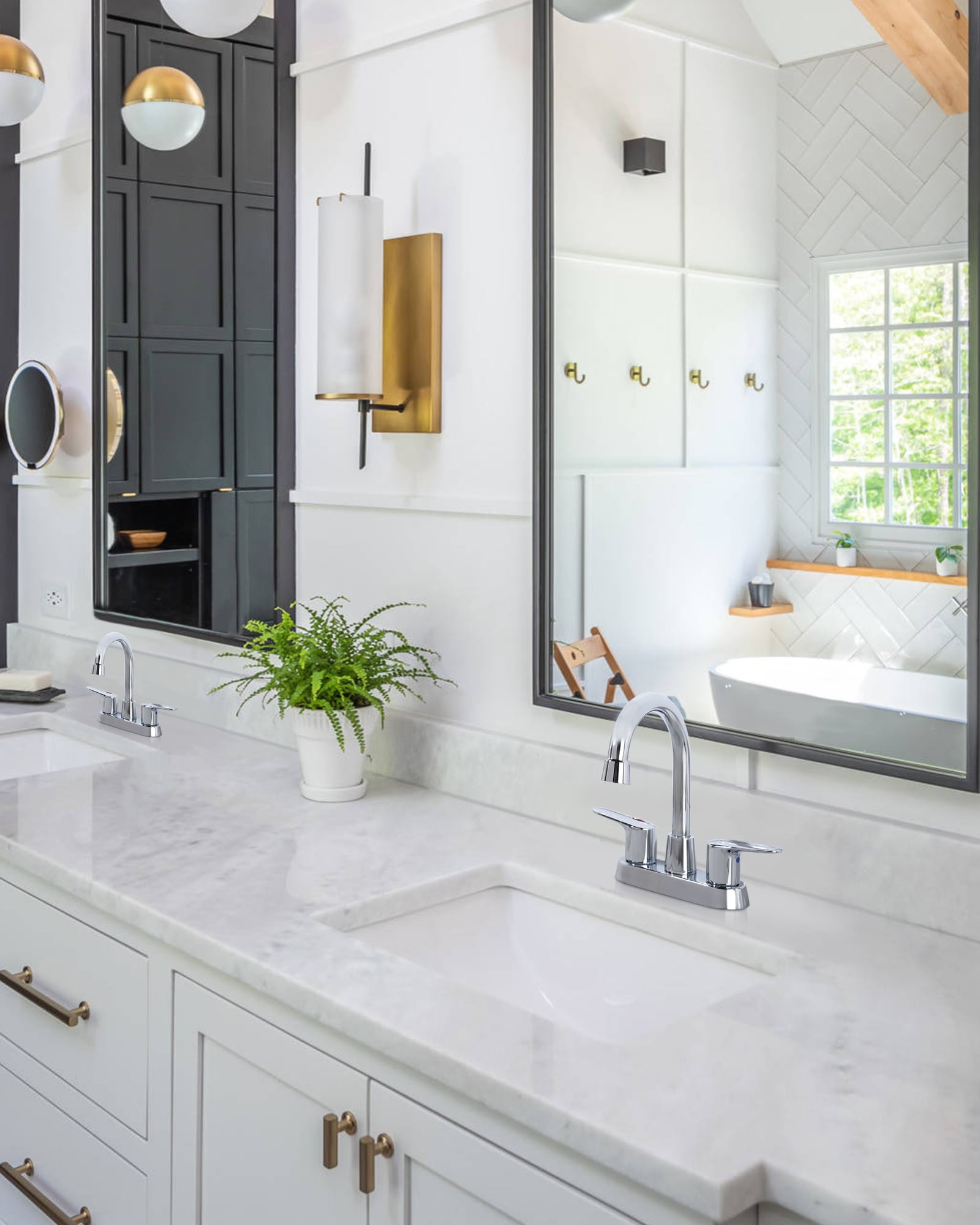 WOWOW 2321800C-LW Lavatory-Faucets - View #2