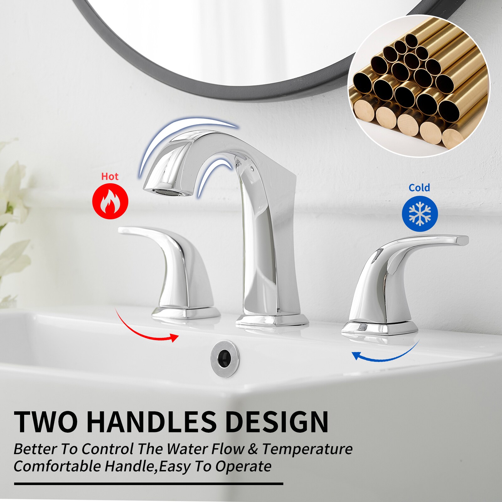 BWE A-9C-16454-C-4 Lavatory-Faucets - View #2