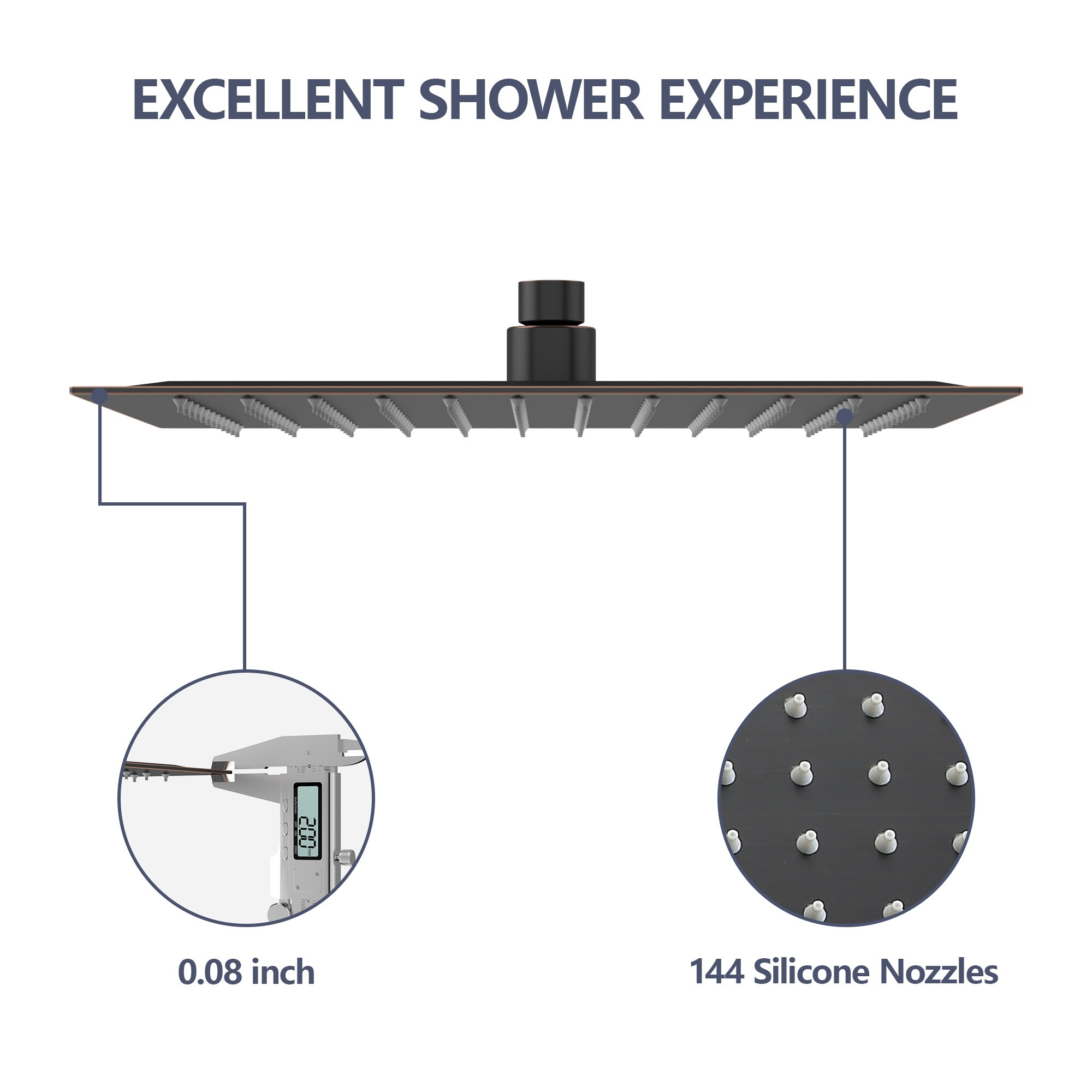 KICHAE KSLF17004-CH Fixed-Showerhead - View #5