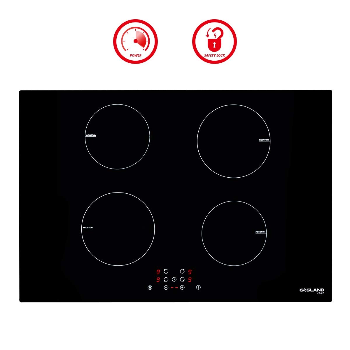 gasland chef induction cooktop how to use