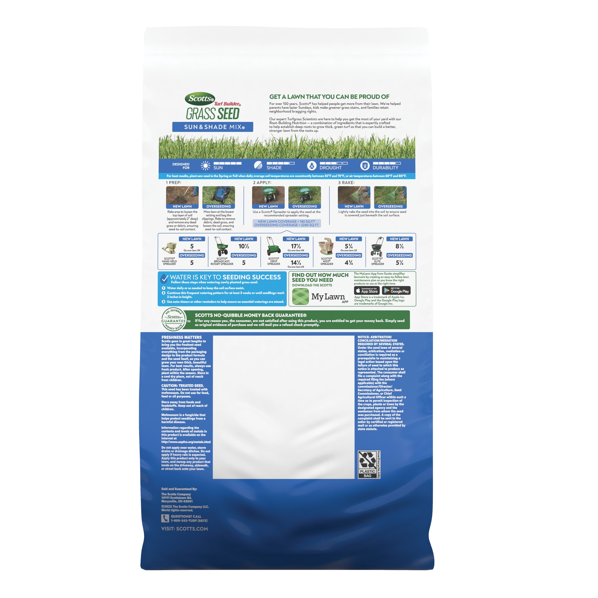 Scotts 18055 Grass-Seed - View #10