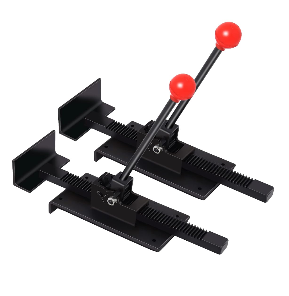 DYRCJ  Heavy Duty Ratcheting Hardwood Floor Jack Tool for Wood Laminate and Vinyl Flooring Professional Board Tightening and Positioning Aid