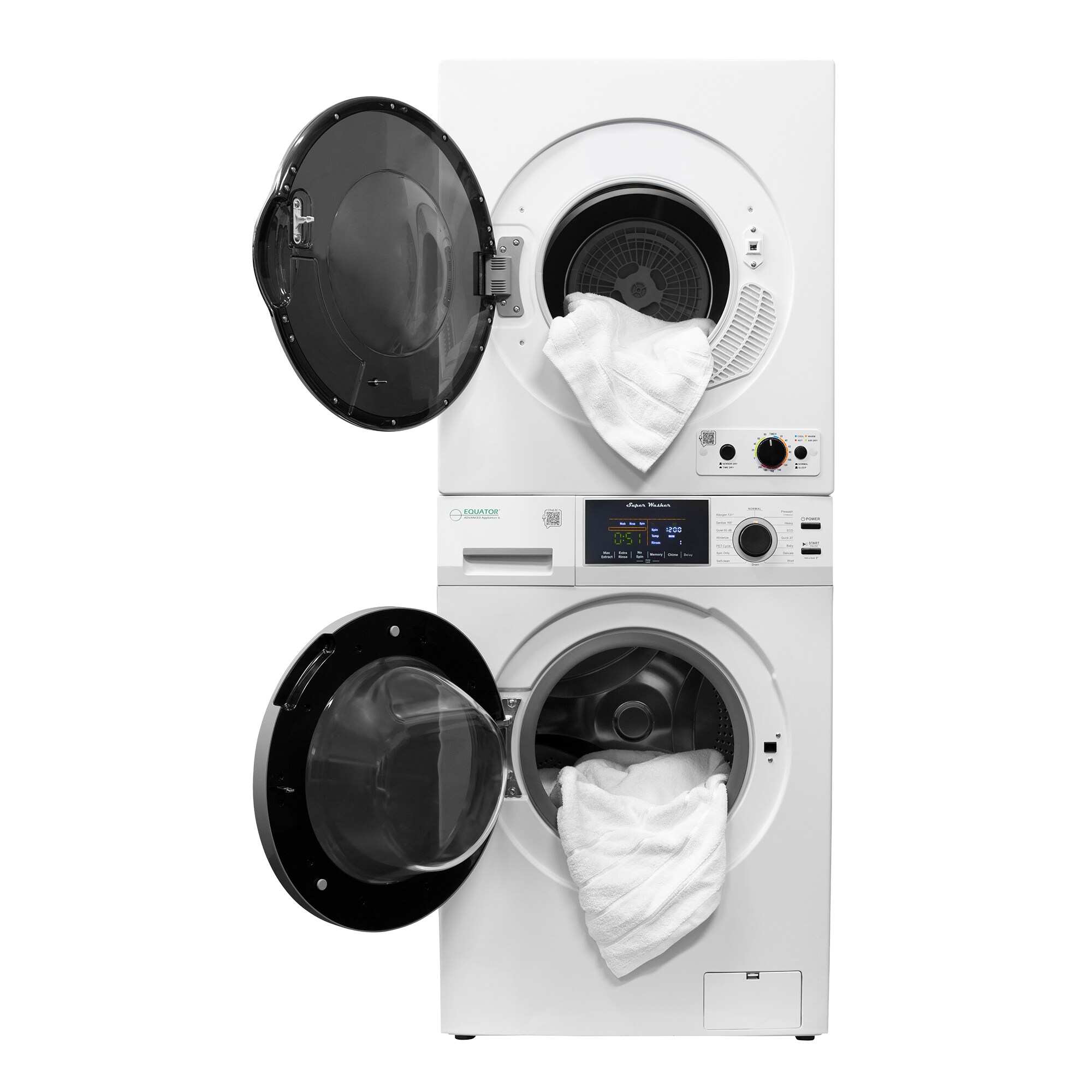 Equator Advanced Appliances EW 826 + ED 850 S Combo-Washer-And-Dryer - View #7