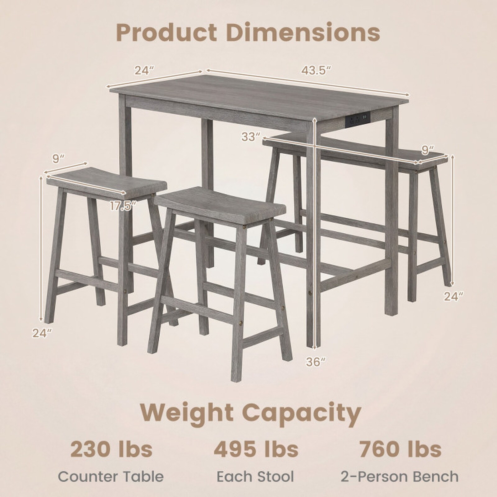SUGIFT LW108SUGHY3417 Dining-Sets - View #3