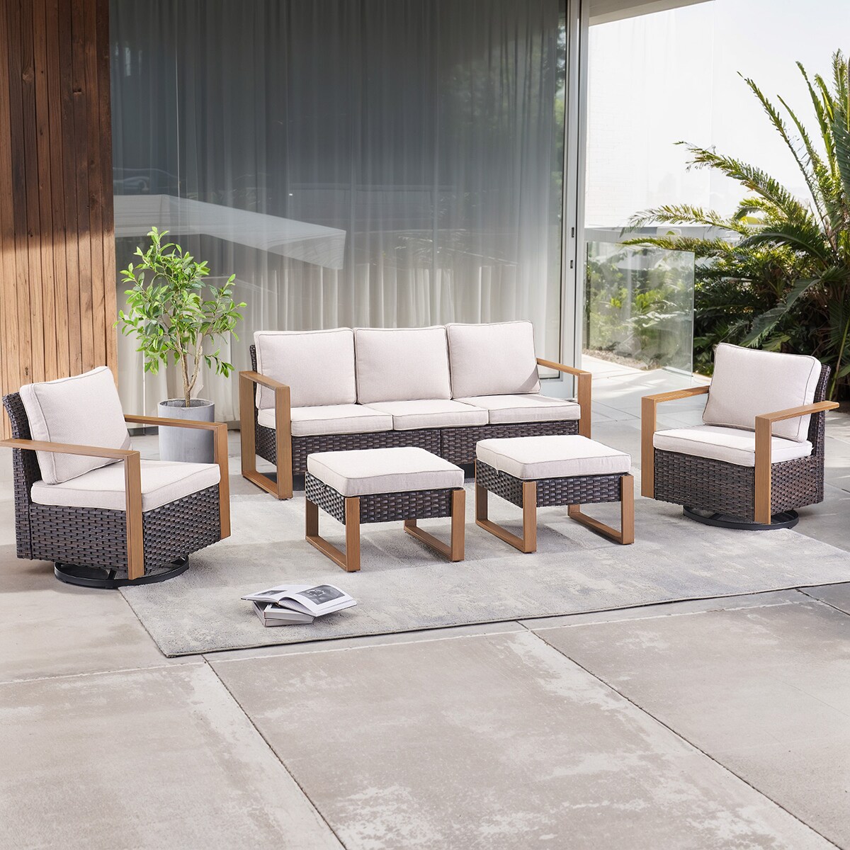 Rilyson FS126130136-2 Patio-Conversation-Sets - View #3