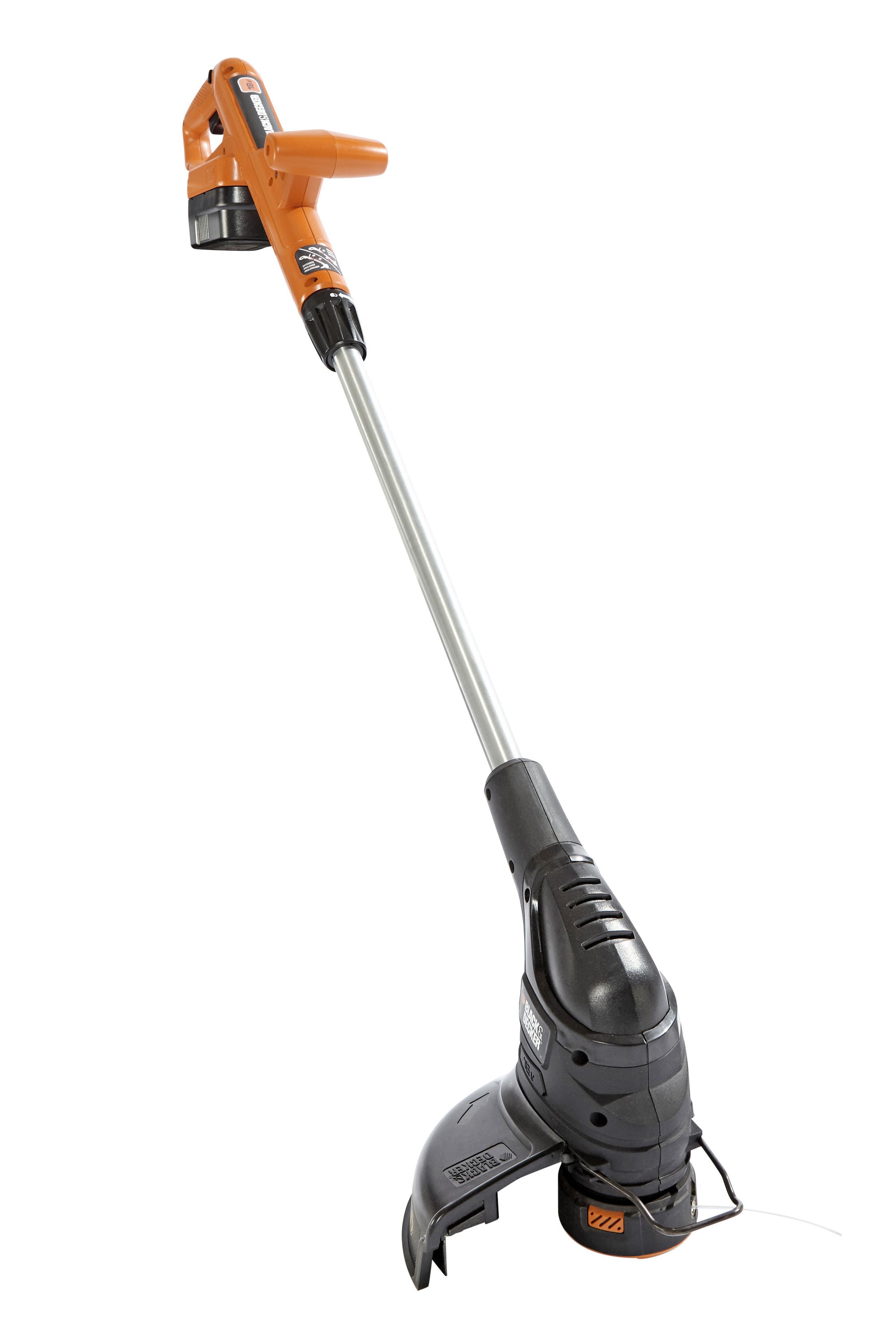 BLACK & DECKER 18-Volt 10-in Straight Cordless String Trimmer with Edger  Capable (Battery Included) at