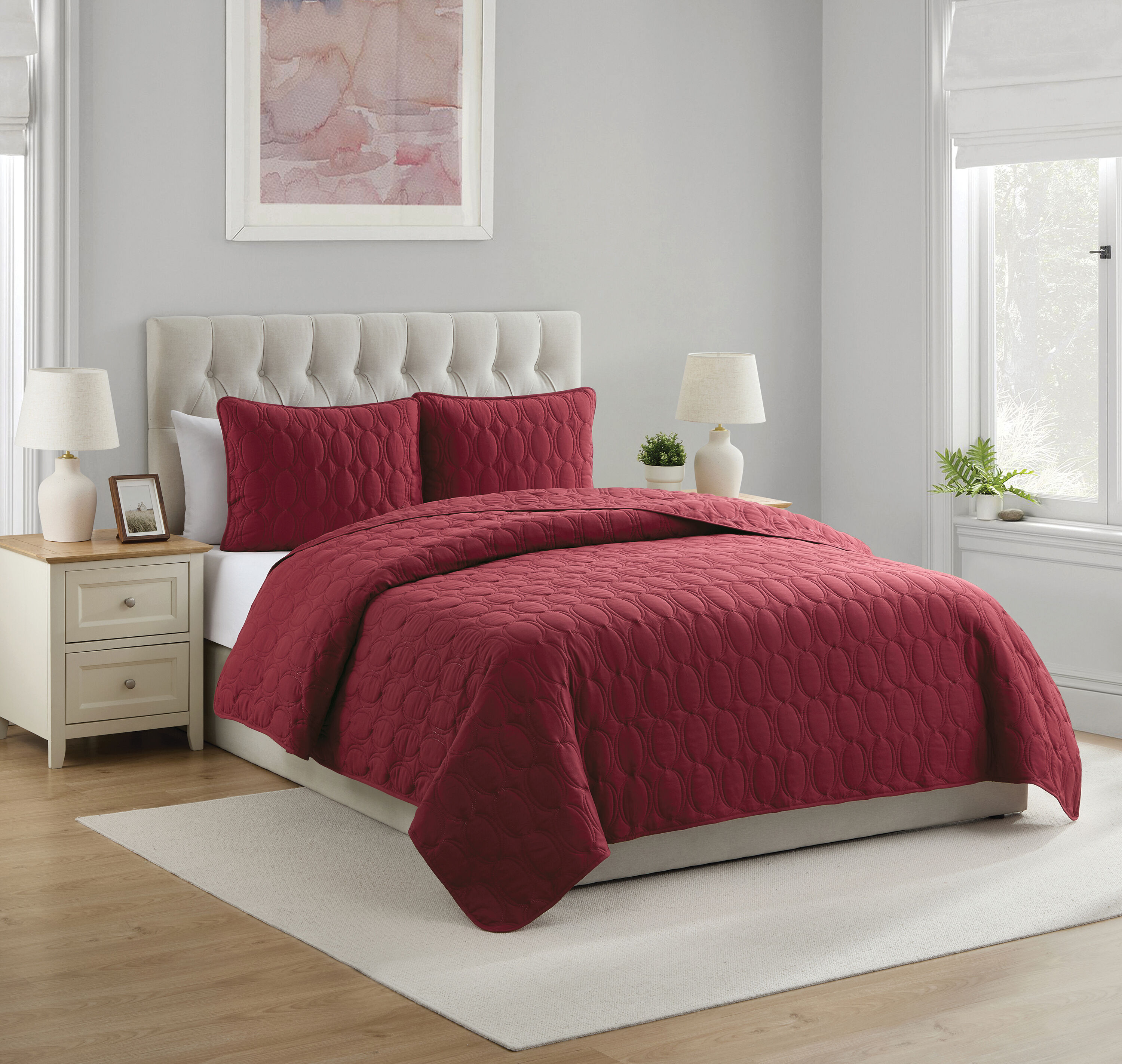 VCNY Home CIC3QTFUQUINRED bedding - View #2