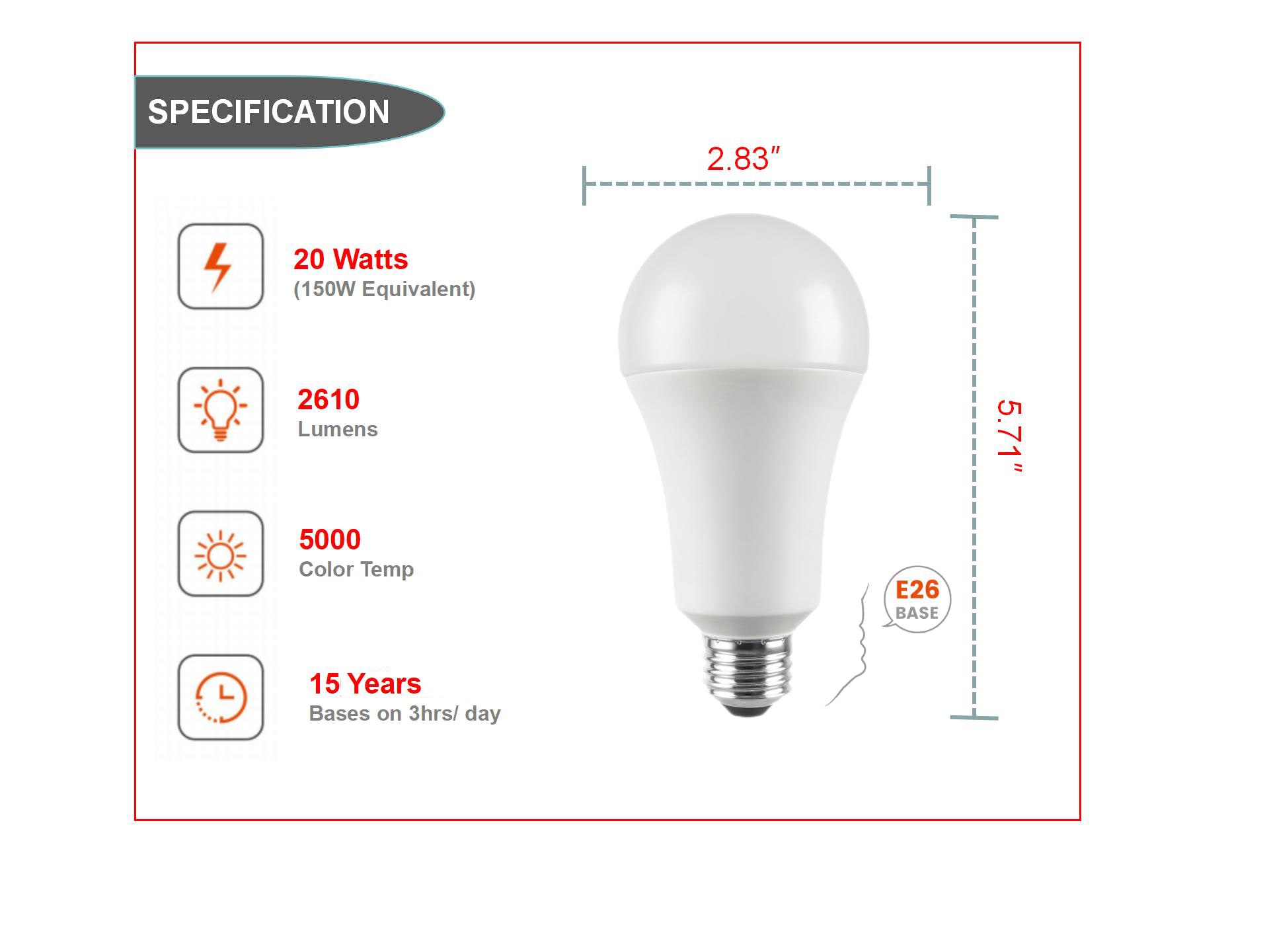 Utilitech L11A21DFU20W50K4P Led-Lights - View #3