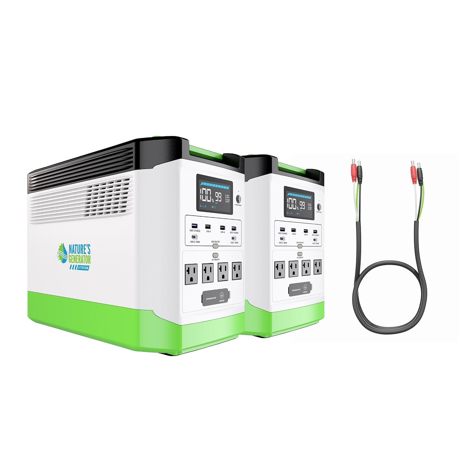 NATURE'S GENERATOR NGLGN182 4800 -Watt Single Fuel (Gasoline) Inverter Generator