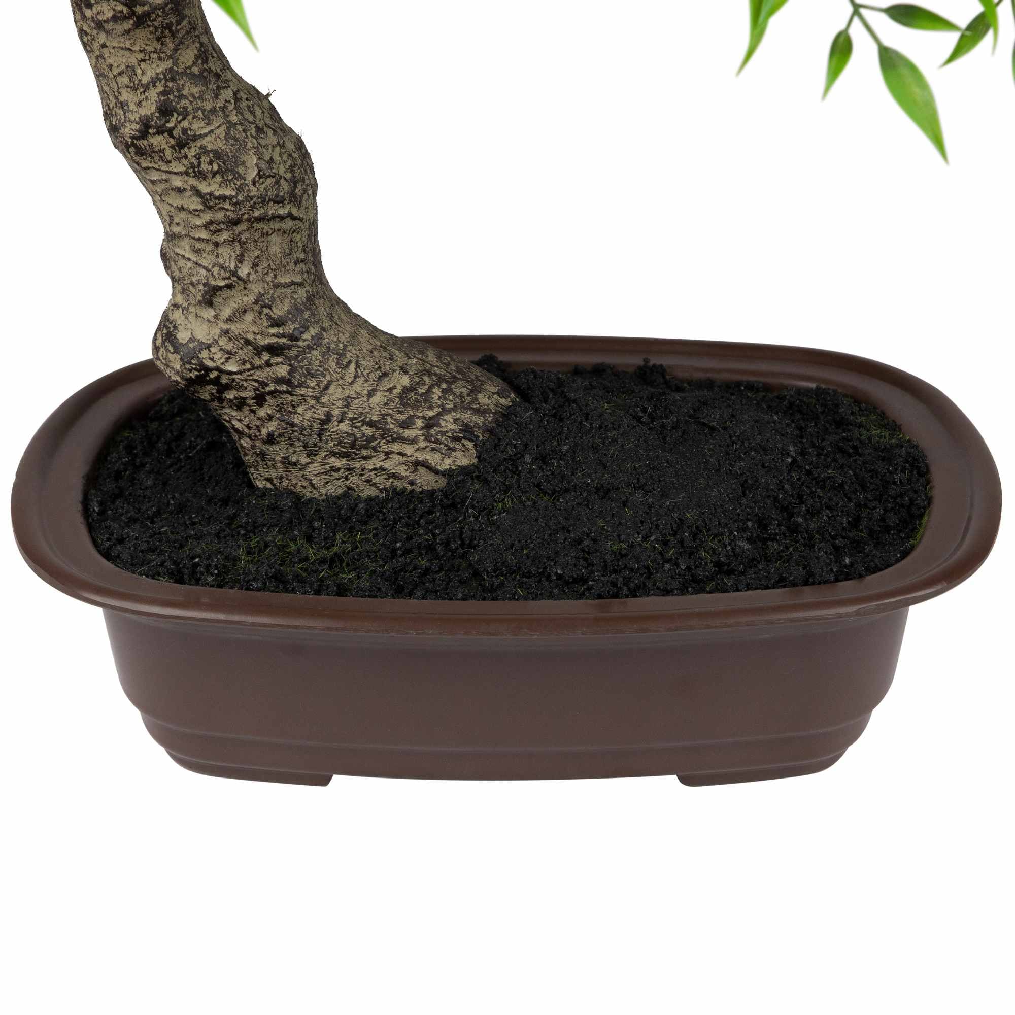 Northlight Mini Bonsai Artificial Tree in a Pot - 18” in the