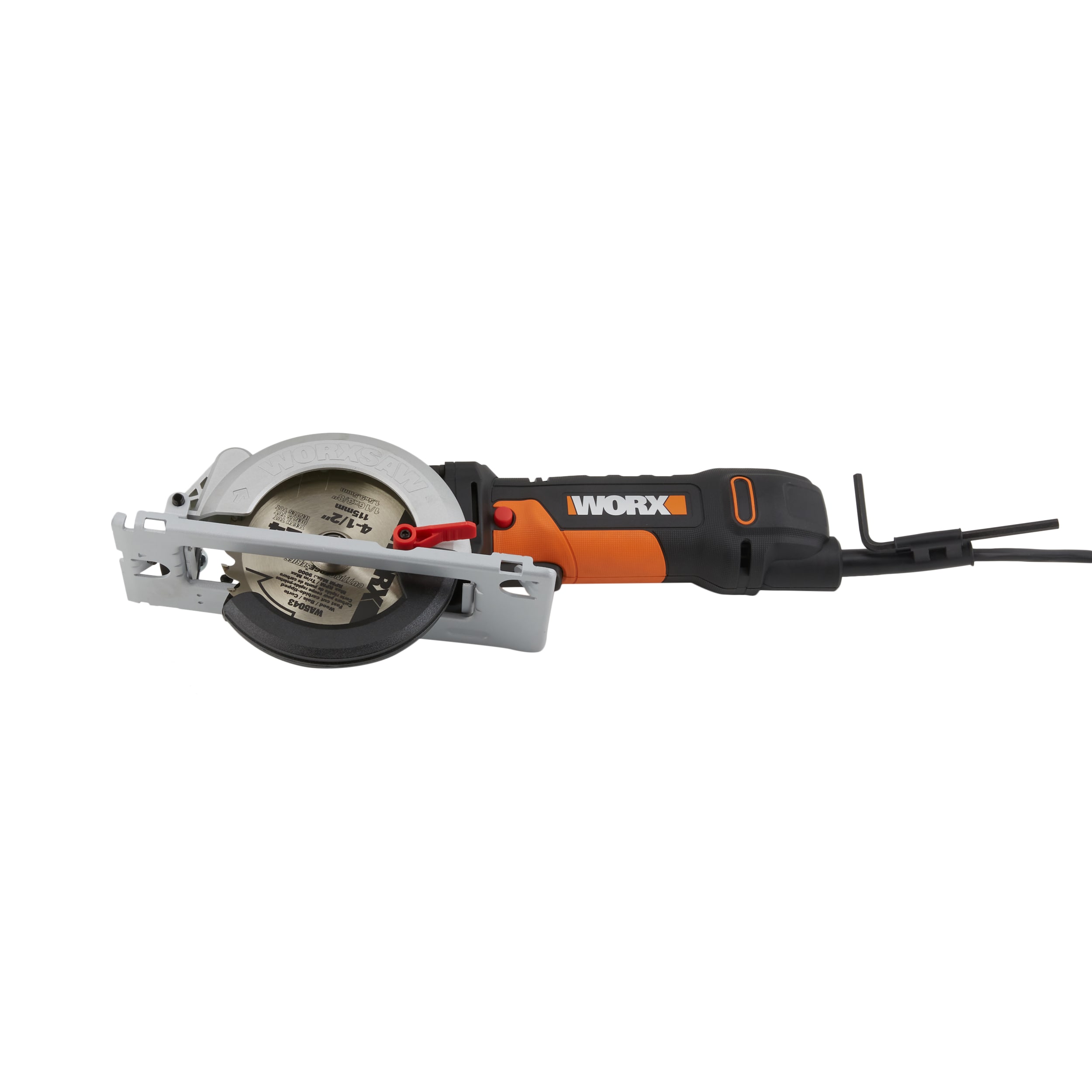 WORX 4-1/2-in Corded Circular Saw (Tool Only) in the Circular Saws department at