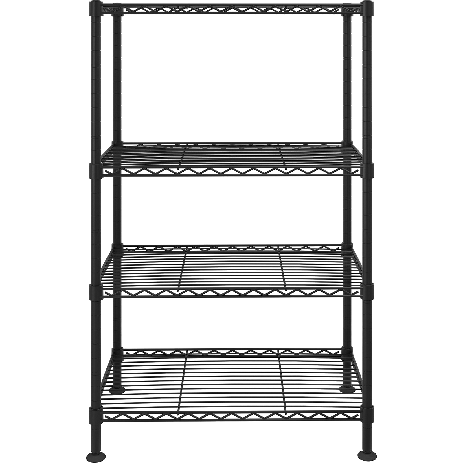 Winado Steel Heavy Duty 4-Tier Utility Shelving Unit (19.69-in W x 11. ...