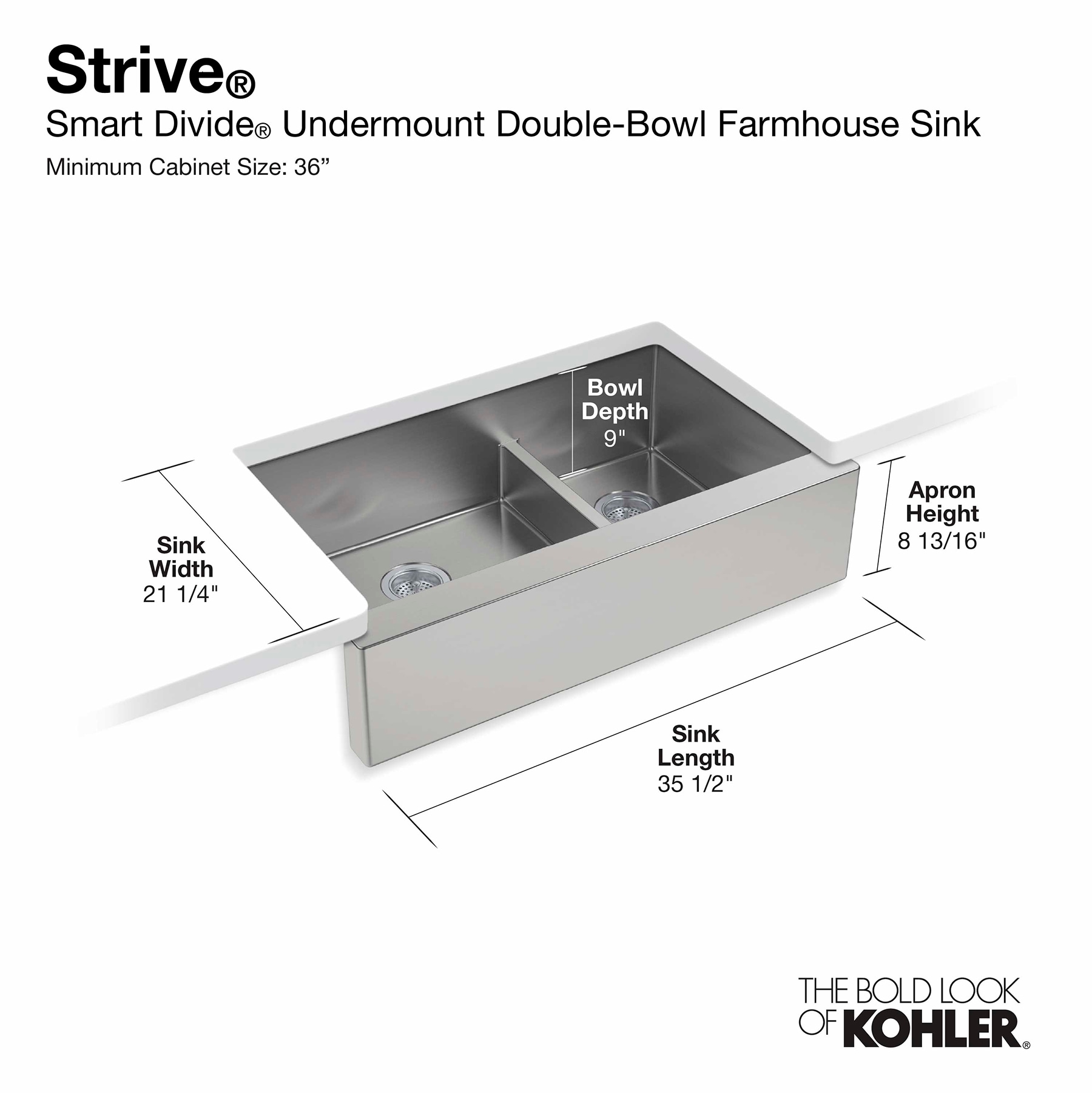 KOHLER 5416-NA Kitchen-Sinks - View #6