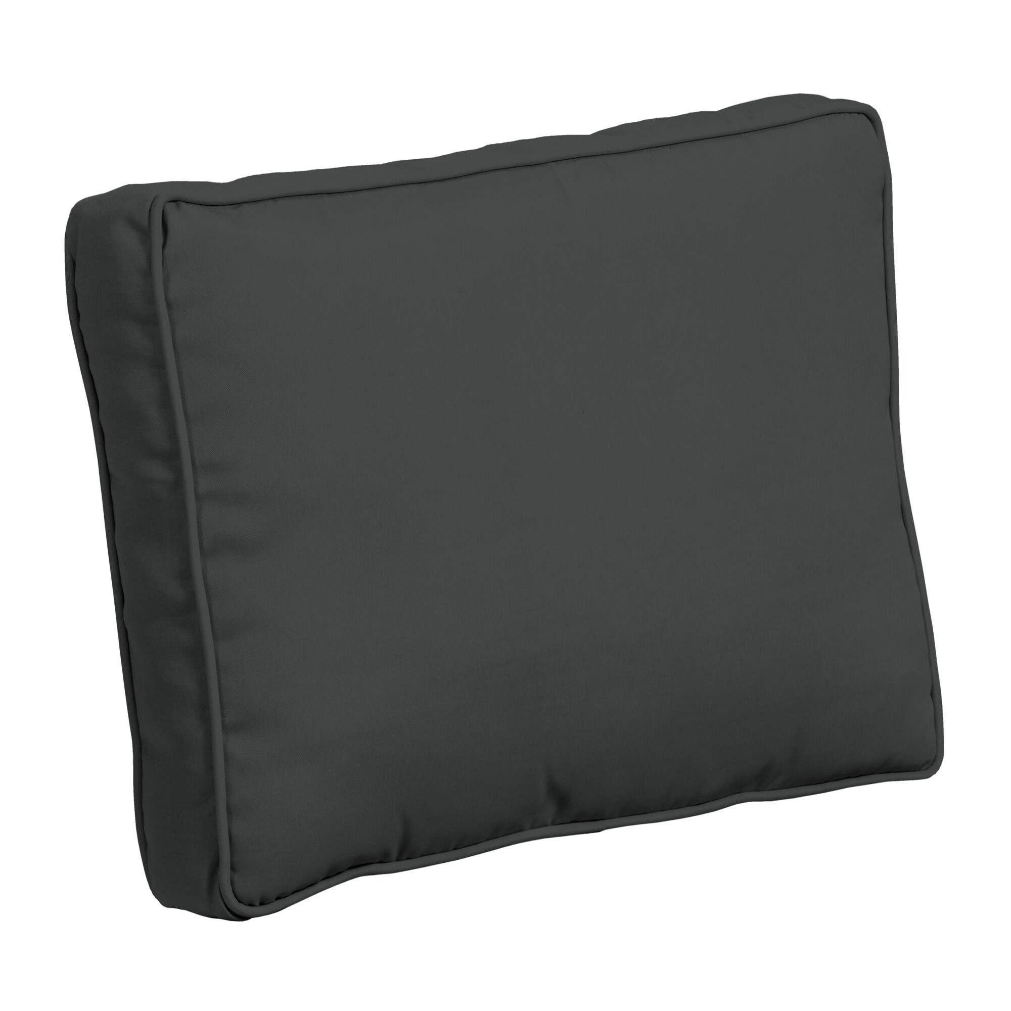 Arden Selections ProFoam Performance Slate Grey Deep Seat Patio Chair Cushion AH0WF54B DKZ1 at Lowes