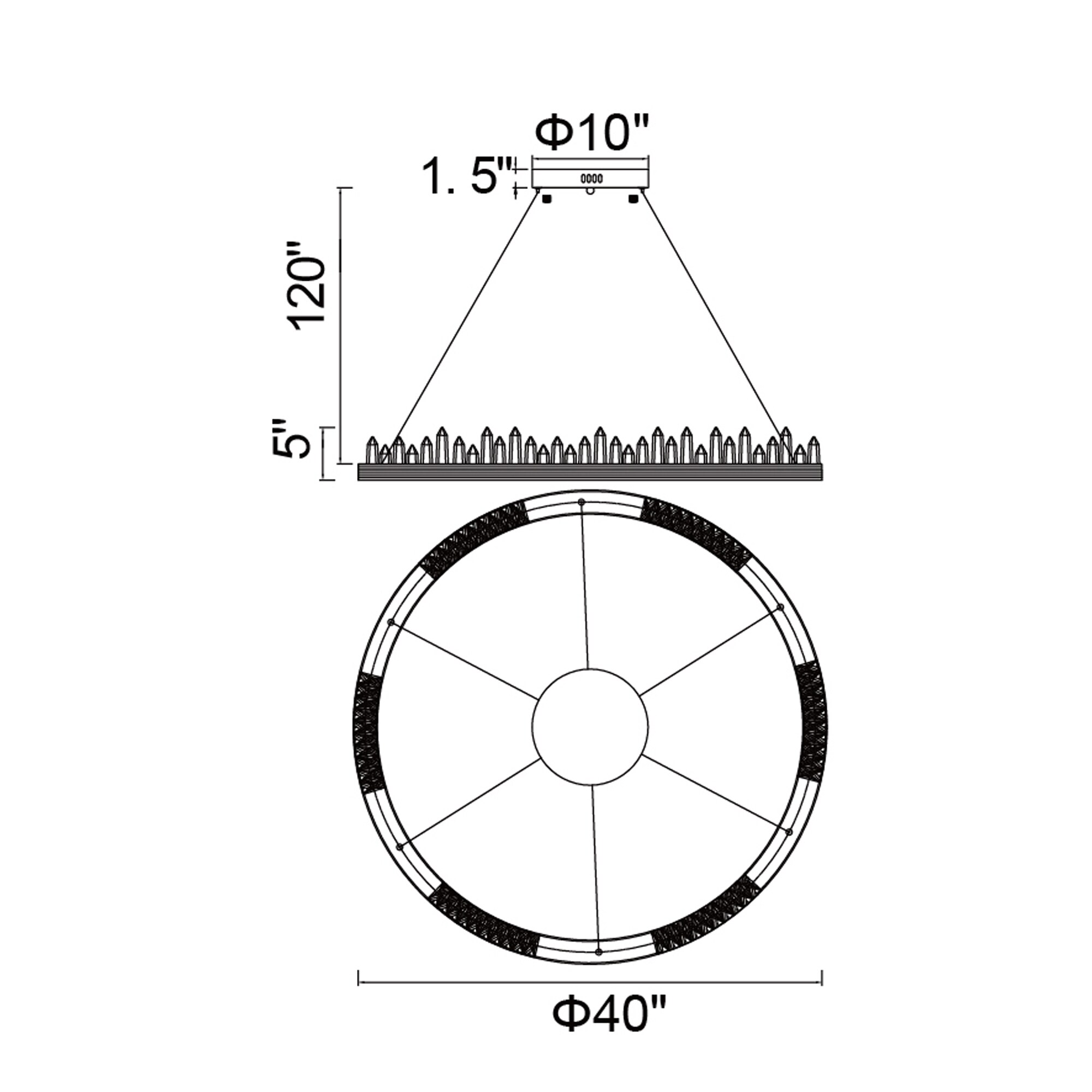 CWI Lighting 1218P40-613 b090015 - View #9