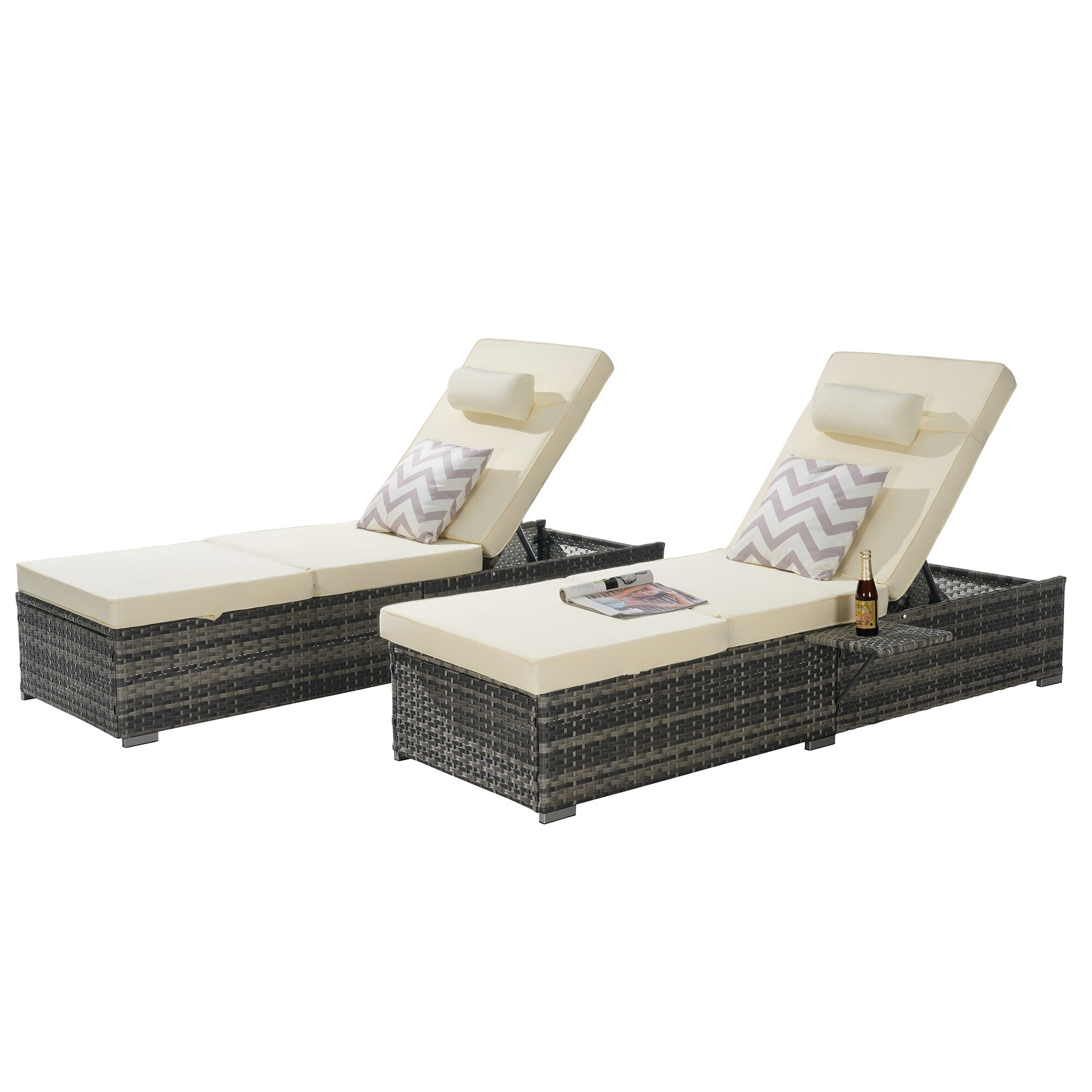 SINOFURN SYA020375GY Patio-Chairs - View #7