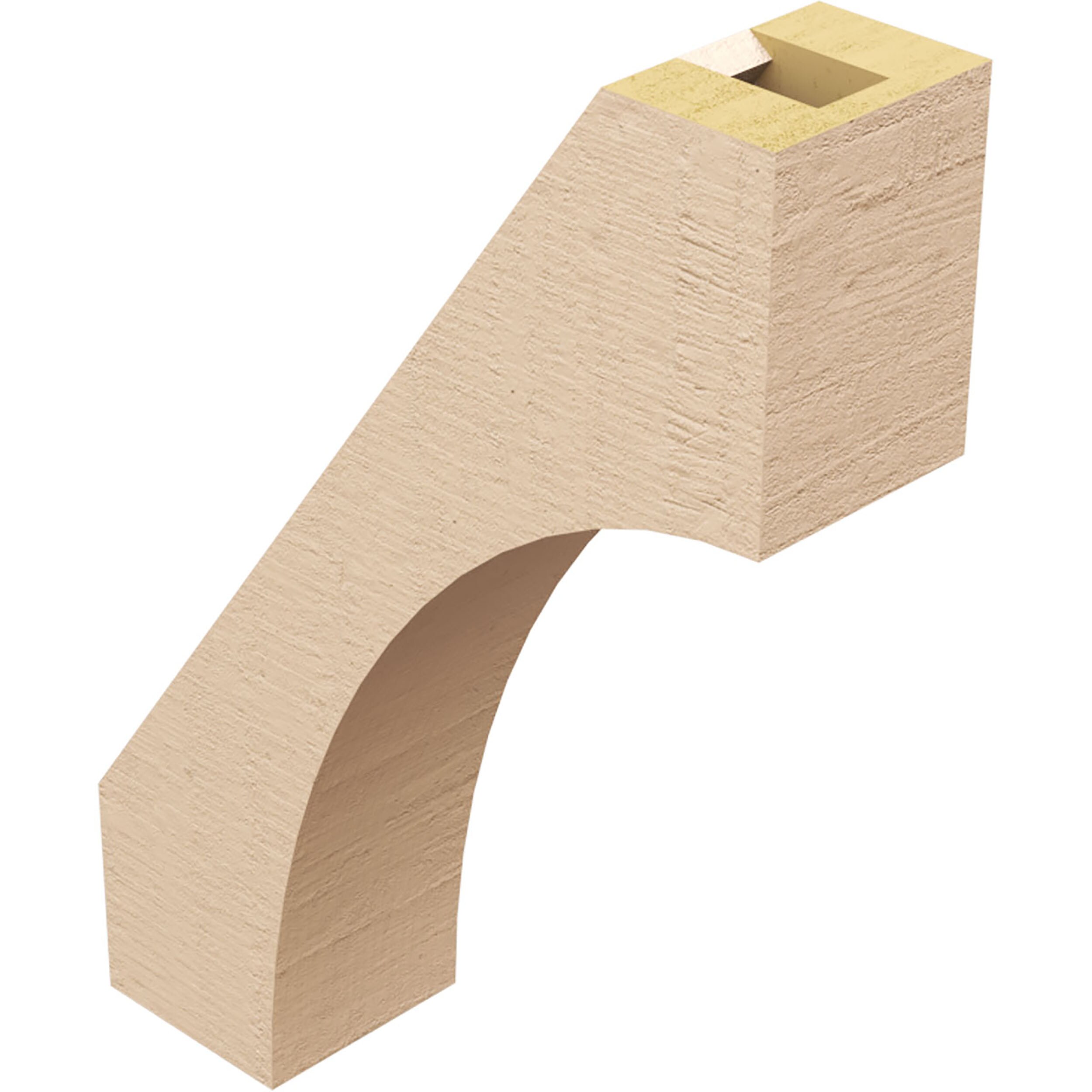 Ekena Millwork BRCUR03X10X14WTLRCPR braces - View #12