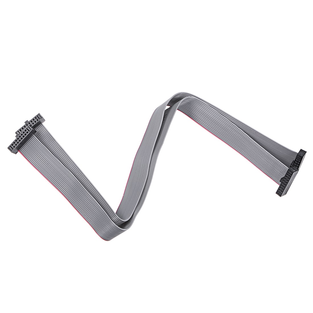 Unique Bargains IDC 16 Pins Connector Flat Ribbon Cable Female Connector Length 20cm 1.27mm Pitch 2pcs #S26062200UX1402