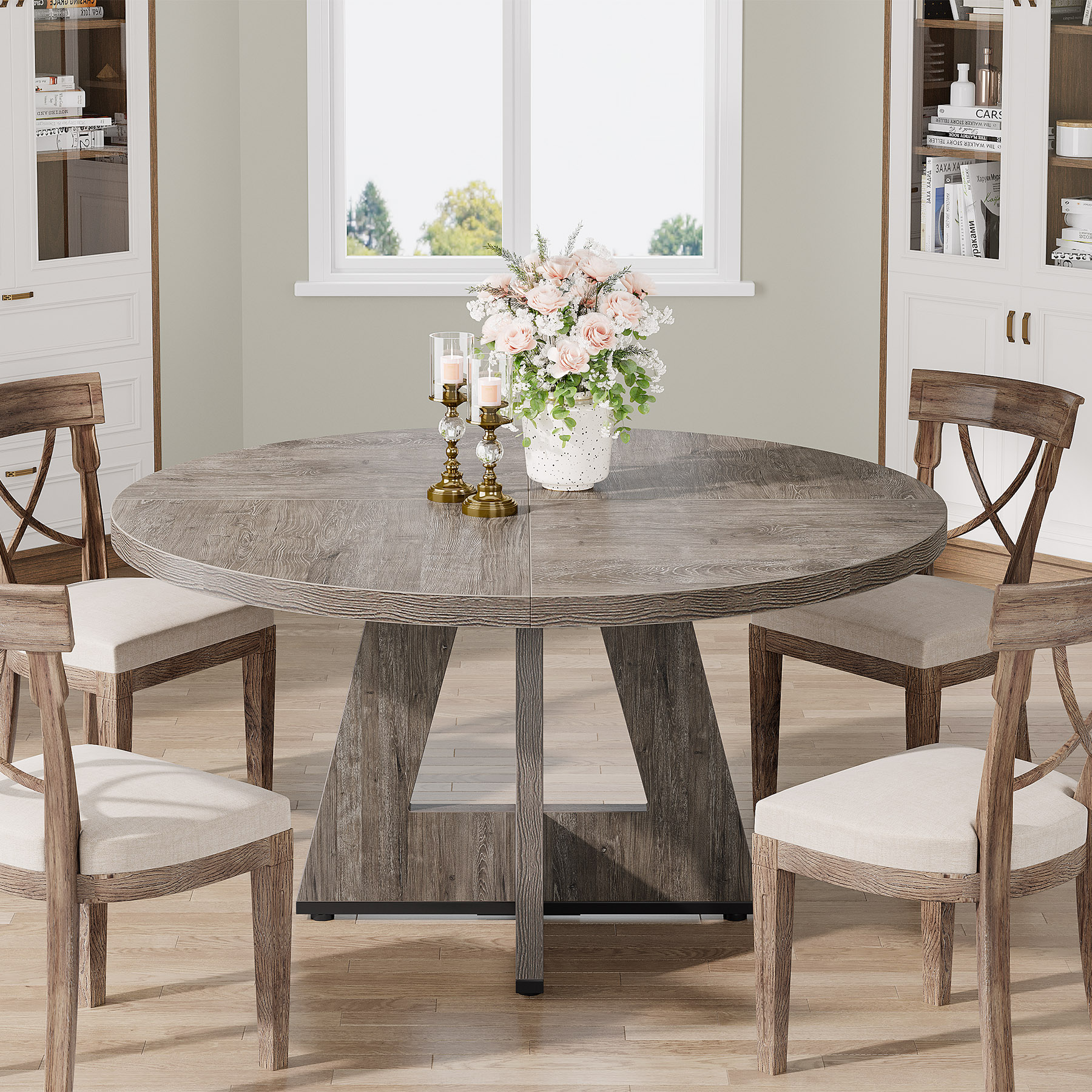 Tribesigns LWFD-XK00468X Dining-Tables - View #2