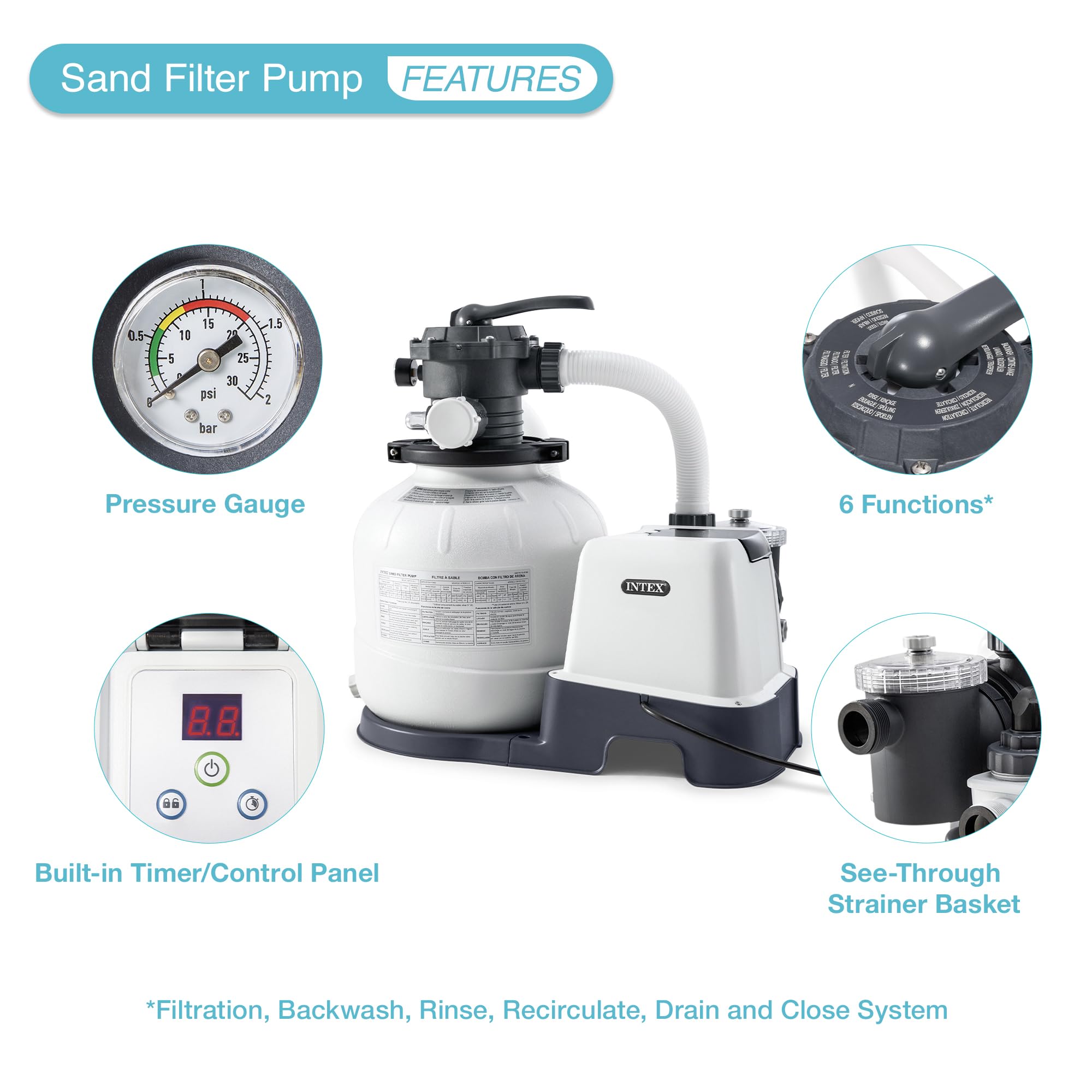 Intex 162260 Pool-Sanitation-Systems - View #2