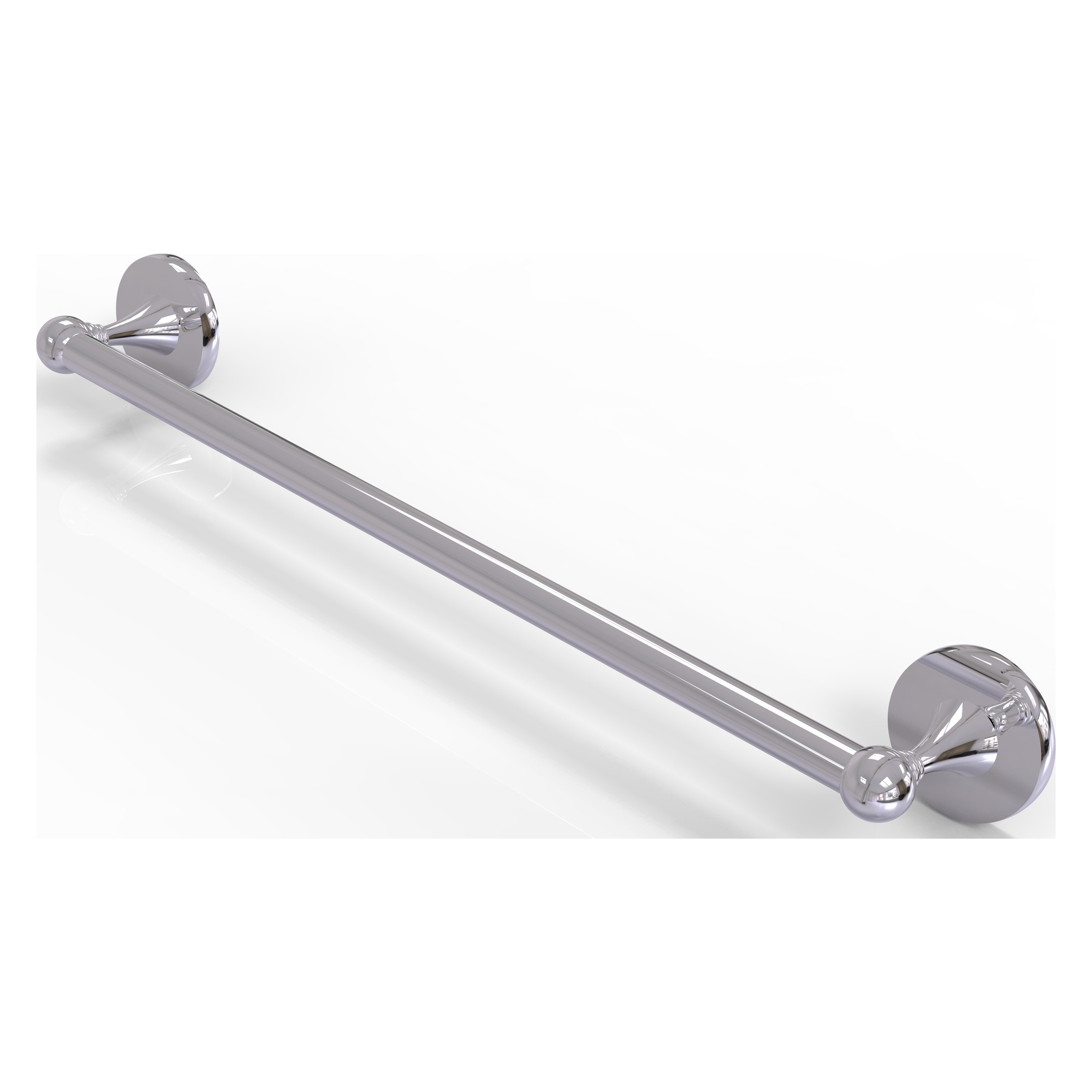 Allied Brass SL-41-18-PC Shadwell 18-in Polished Chrome Wall mount Single Towel Bar