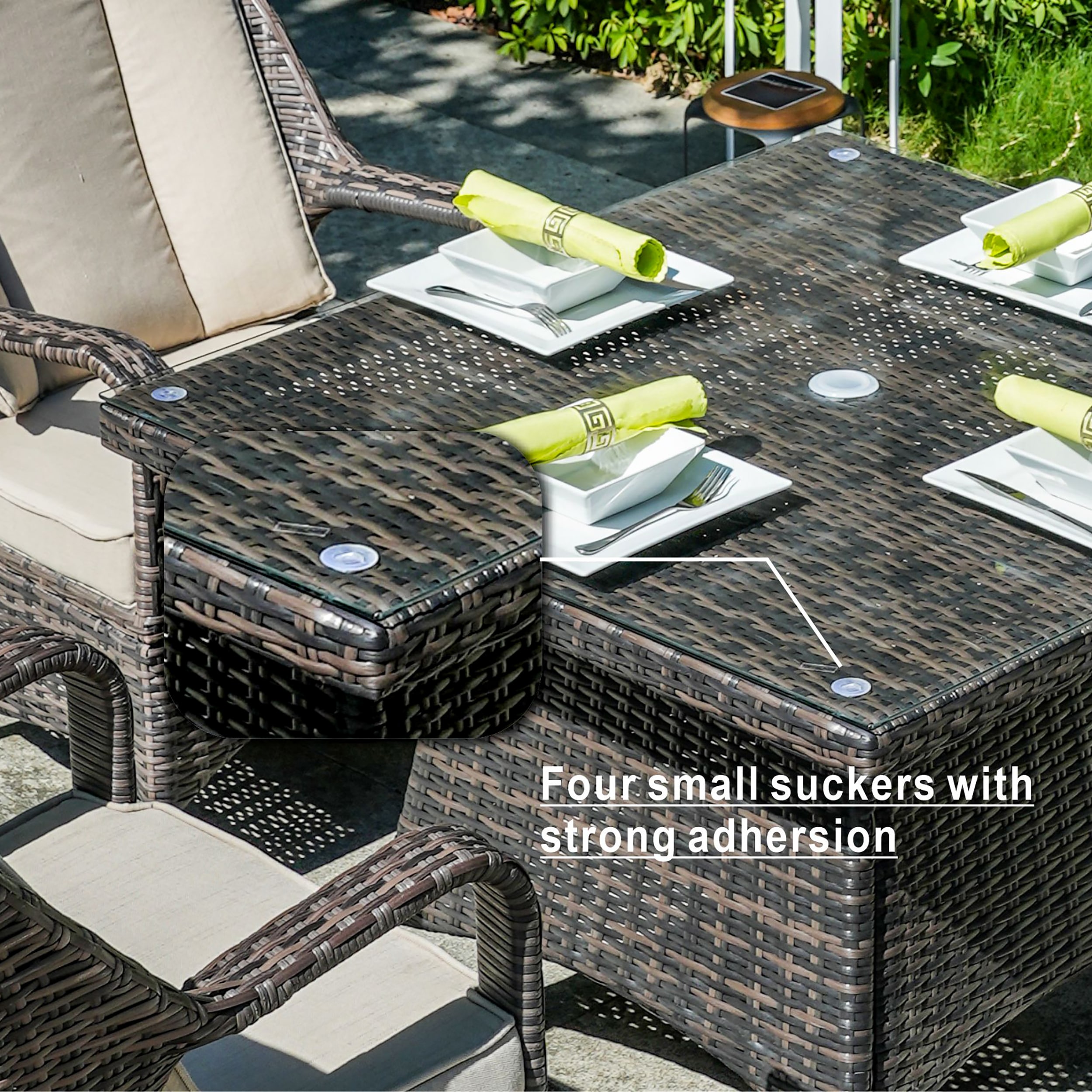 Moda Furnishings CMAD-1710-BR Patio-Dining-Sets - View #6