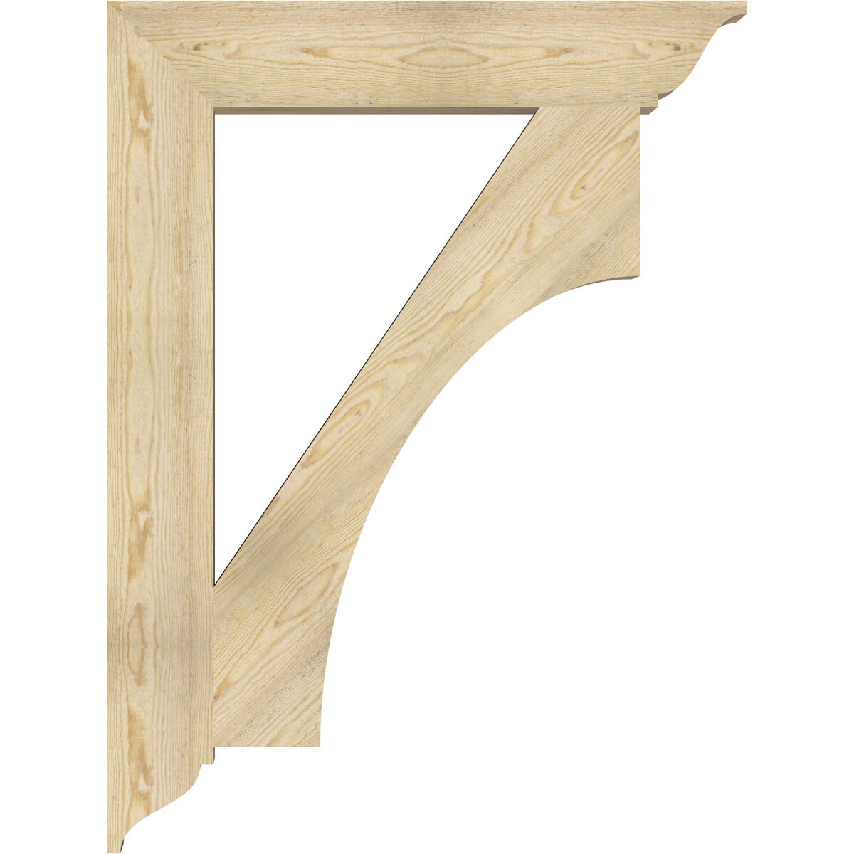 Ekena Millwork BKT06X36X48WTL01RDF Exterior-Brackets-Braces - View #3