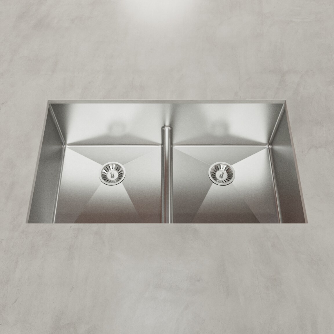 Valley Bath and Kitchen AGNES23218DB Kitchen-Sinks - View #4