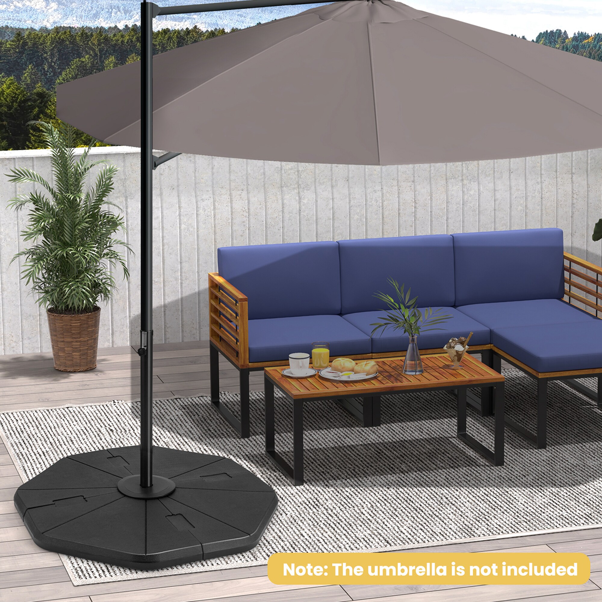 Costway HCST00849 Umbrella-Bases - View #9