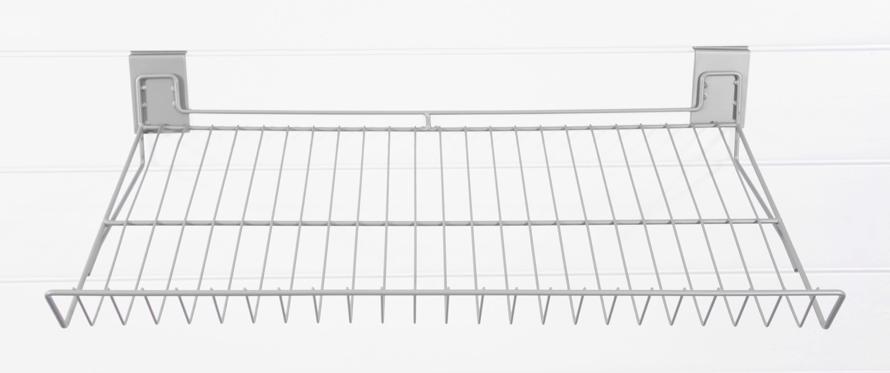 24 x 14 Wire Shoe Rack SlatWall Accessory – GarageCabinets.com