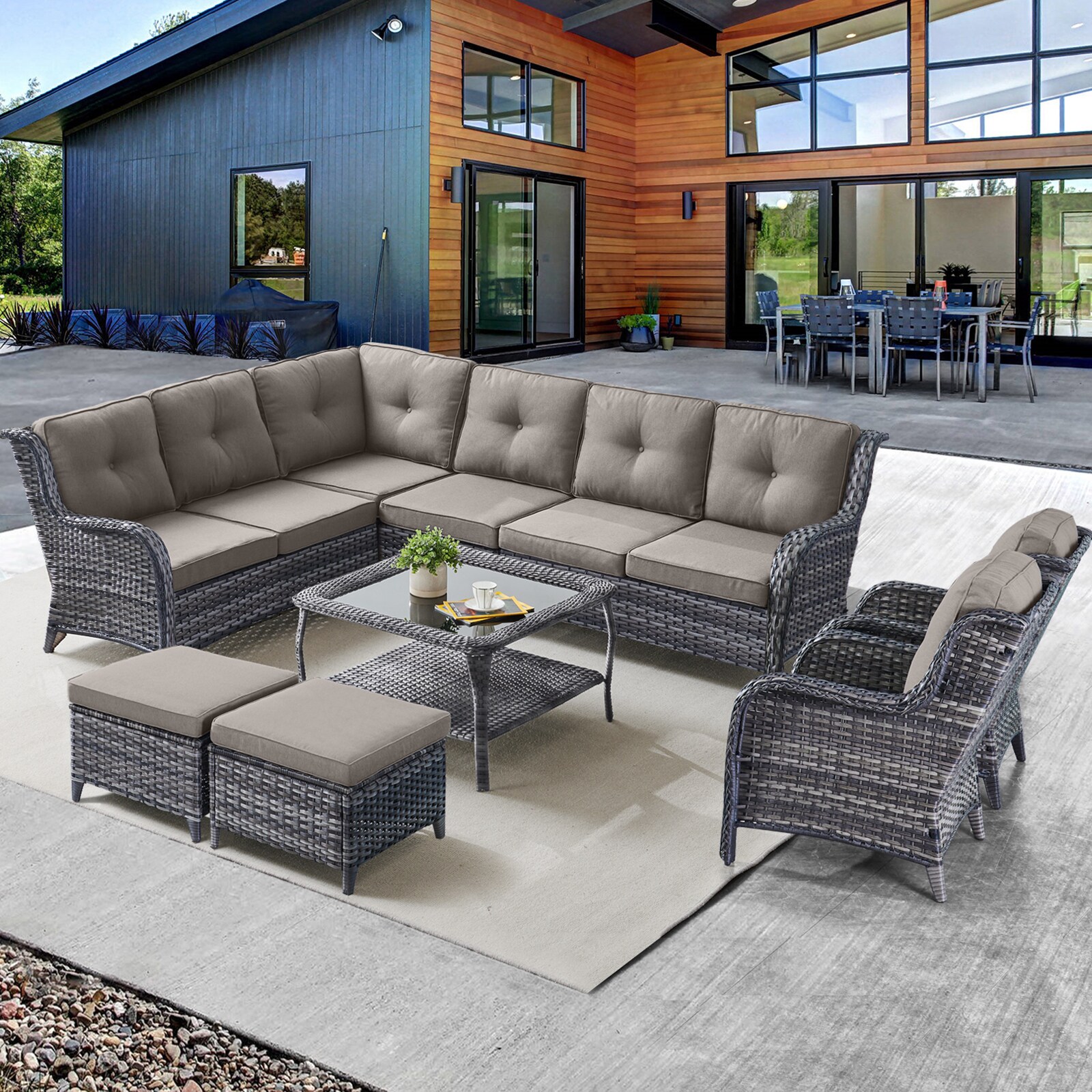 Rilyson FS55575961716-2 Patio-Conversation-Sets - View #2