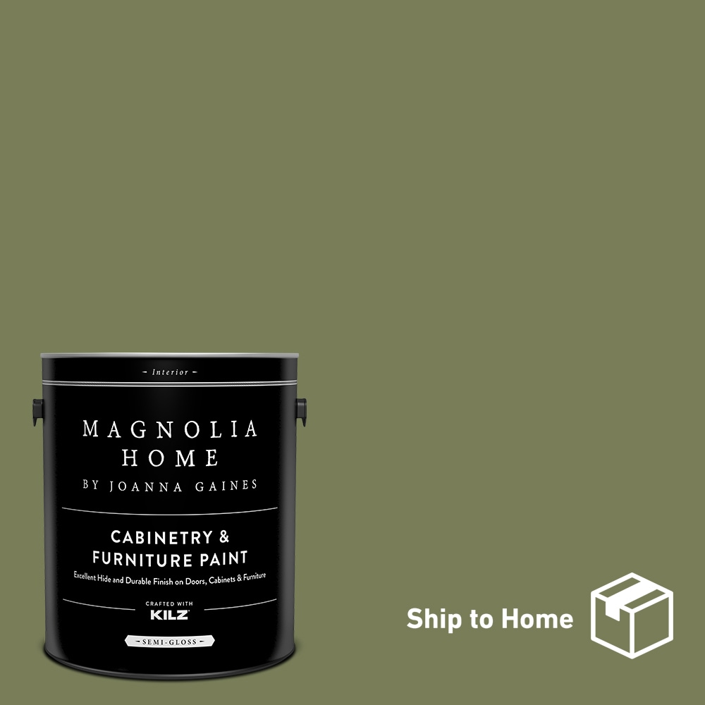 Magnolia Home 15296501  by Joanna Gaines Semi-gloss Celery Seed Enamel ( 1-gallon )