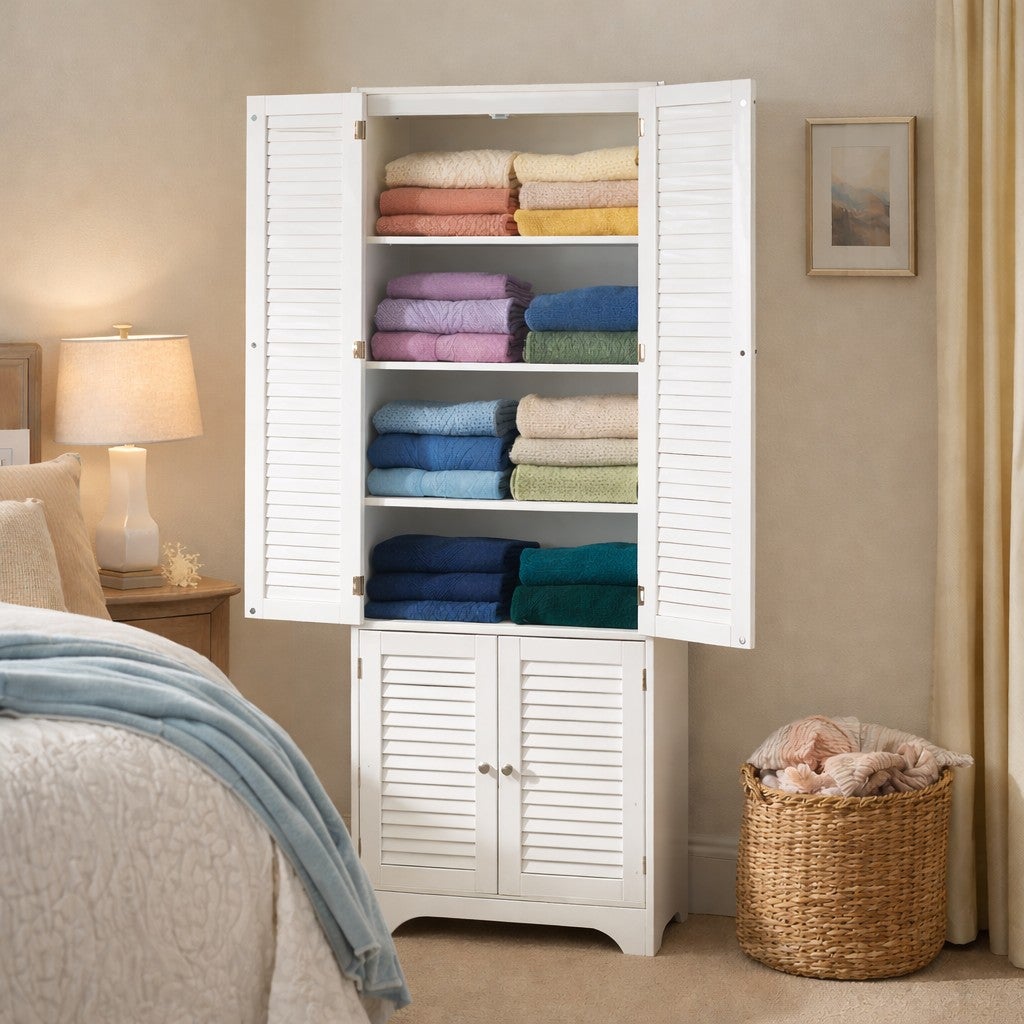 BrylaneHome 196392474595 Linen-Cabinets - View #7