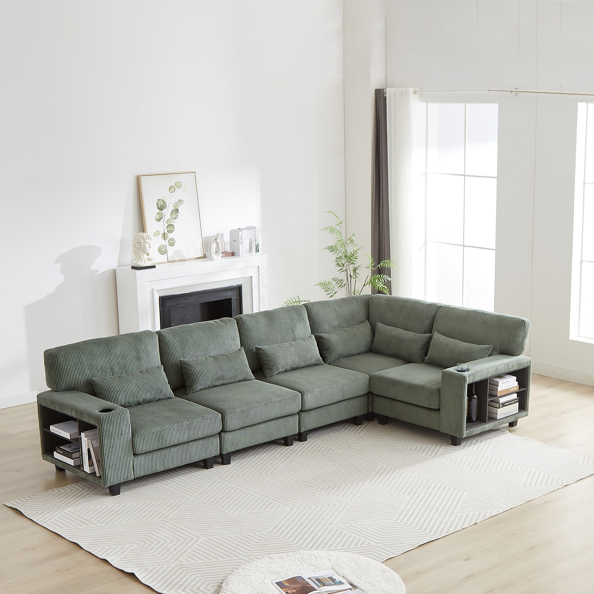 SINOFURN SYA020312GY Sofas-Loveseats - View #13